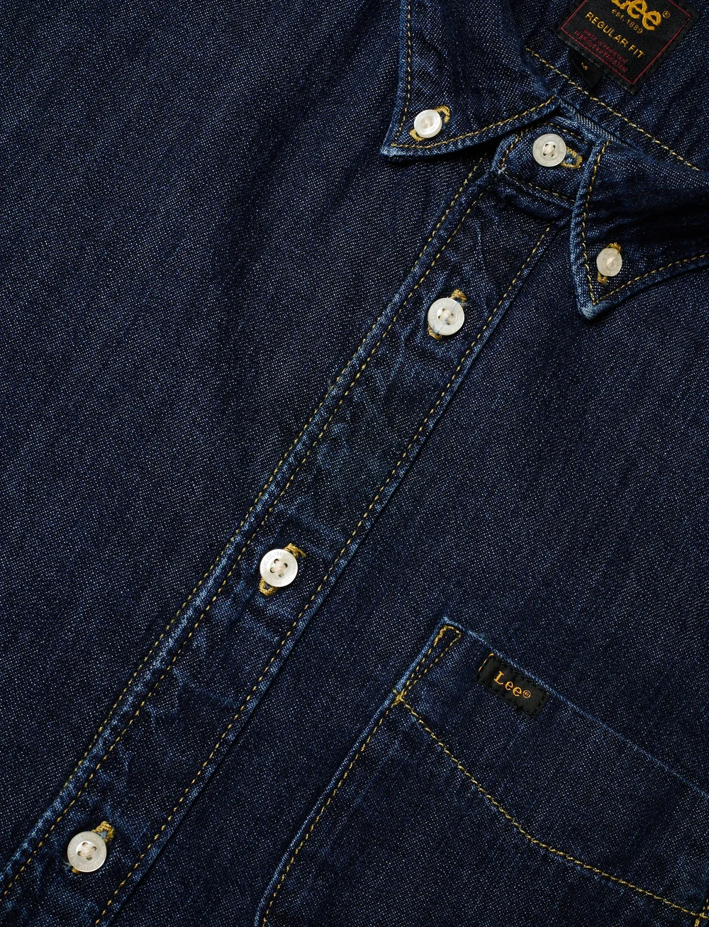 Lee Jeans - LEE BUTTON DOWN - jeanshemden - rinse - 3