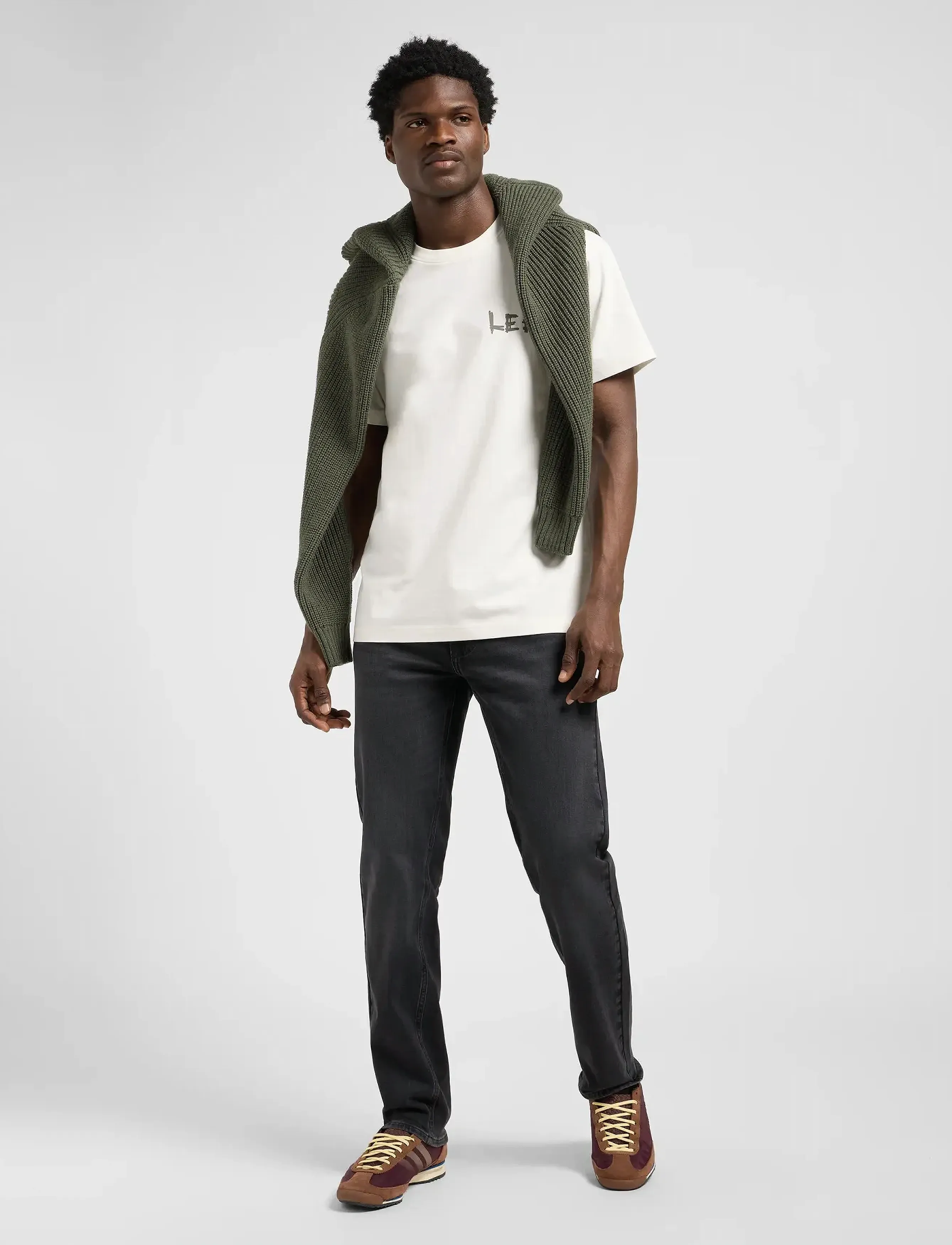 Lee Jeans - DAREN ZIP FLY - püksid & teksad - apothic - 4