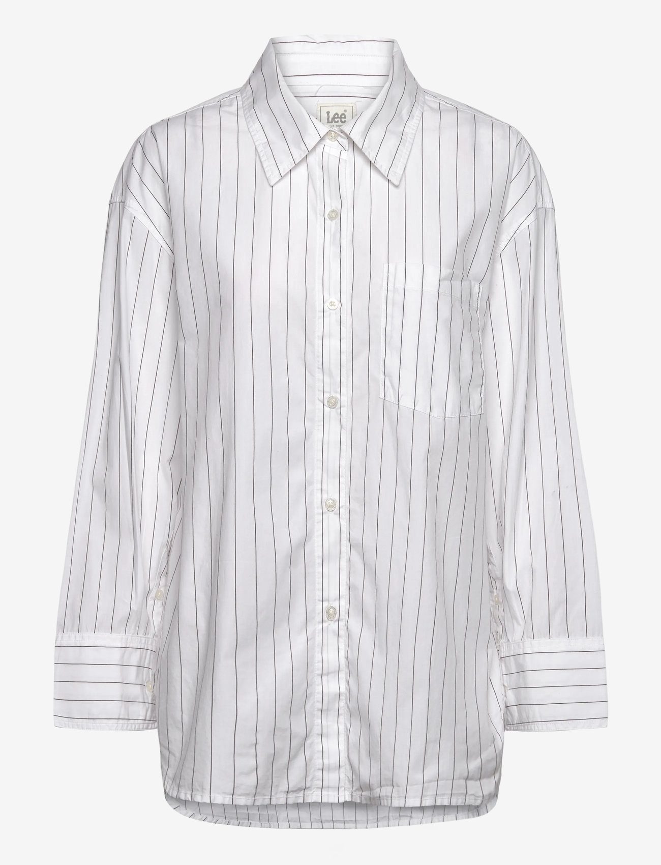 Lee Jeans - LOOSE SHIRT - langärmlige hemden - bistre stripe - 1