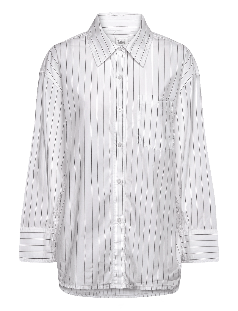 Lee Jeans - LOOSE SHIRT - langärmlige hemden - bistre stripe - 1