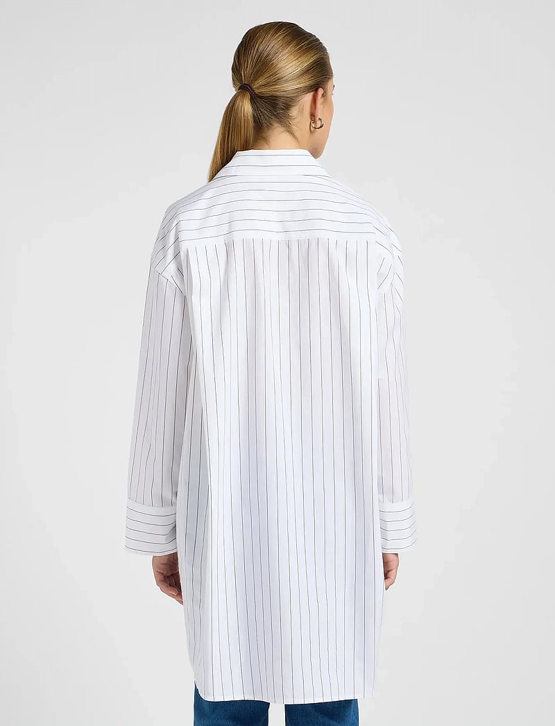 Lee Jeans - LOOSE SHIRT - langärmlige hemden - bistre stripe - 3