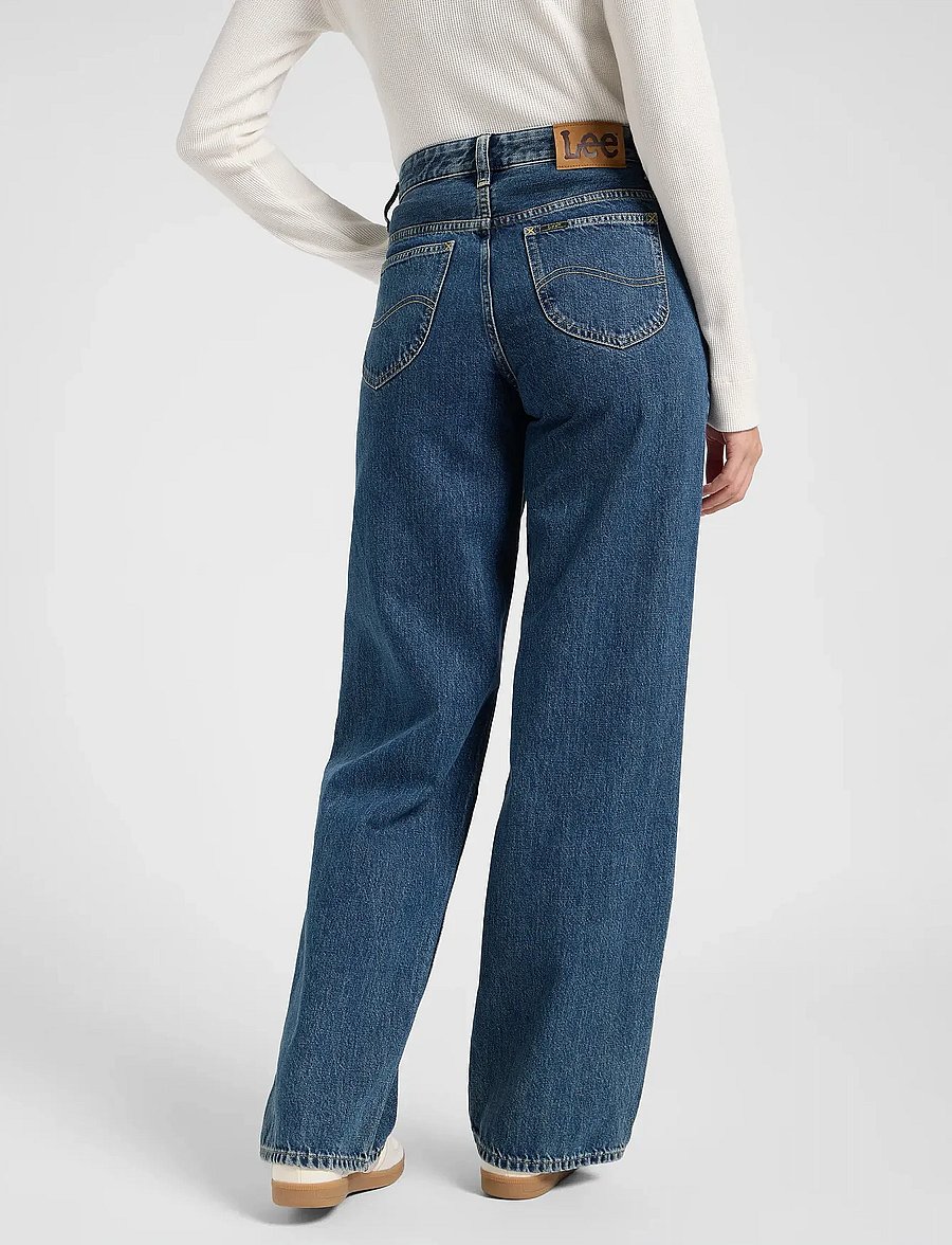 Lee Jeans - RIDER LOOSE - brede jeans - sharp point - 3