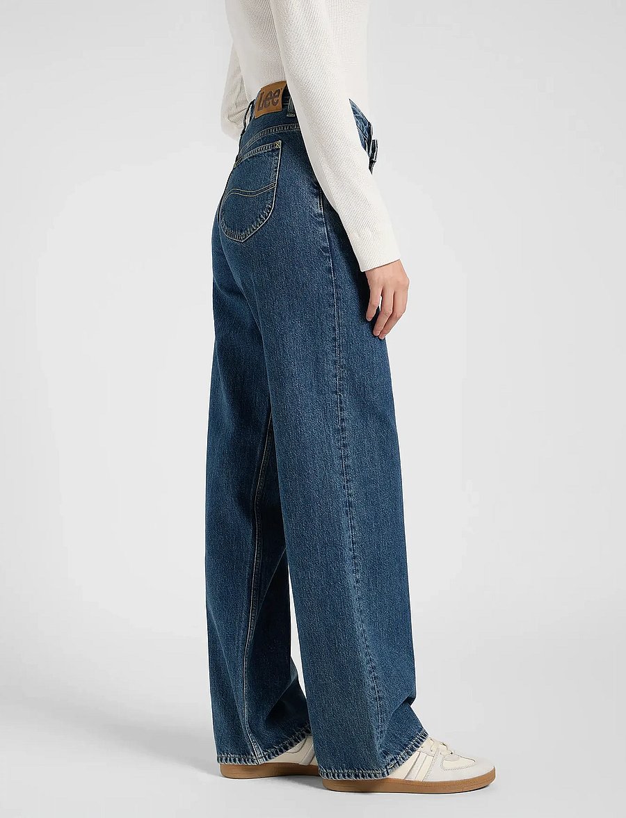 Lee Jeans - RIDER LOOSE - brede jeans - sharp point - 5