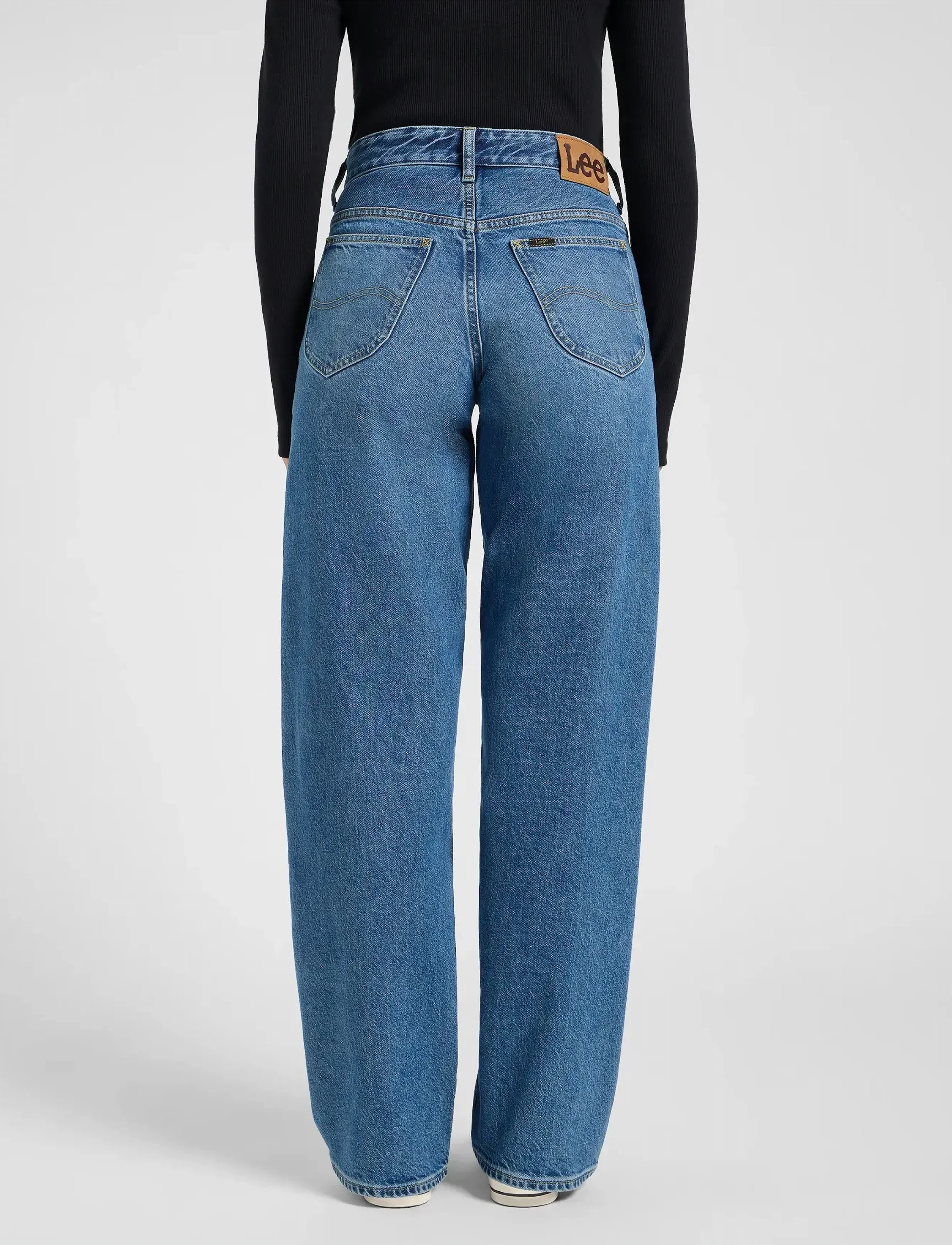 Lee Jeans - RIDER LOOSE - hosen mit weitem bein - in too deep - 3
