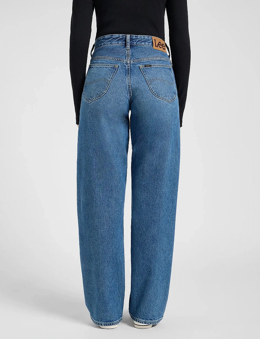 Lee Jeans - RIDER LOOSE - leveälahkeiset farkut - in too deep - 3