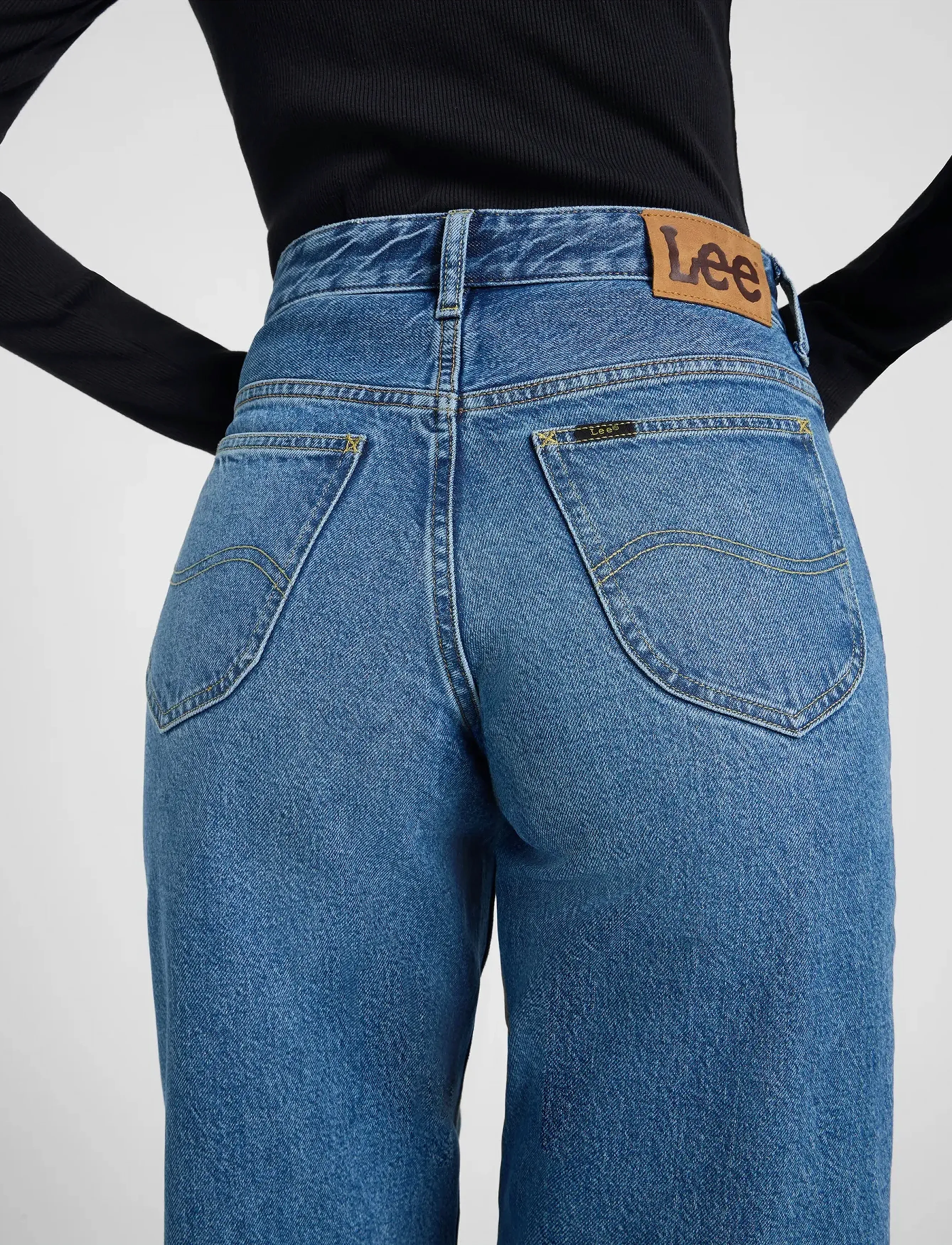 Lee Jeans Rider Loose vida jeans dam – bild 5