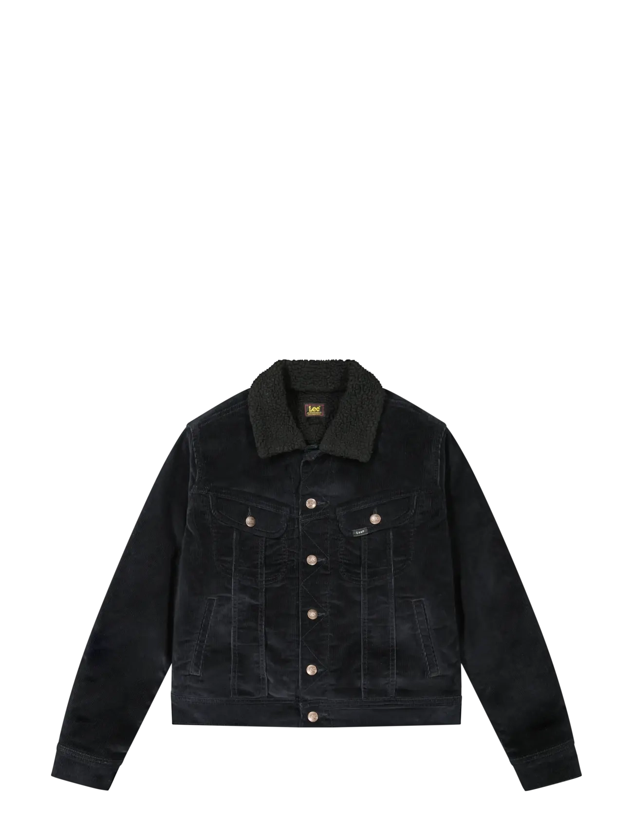 Lee Jeans SHERPA RIDER JKT - Lee Jeans - UNIONALL BLACK / black