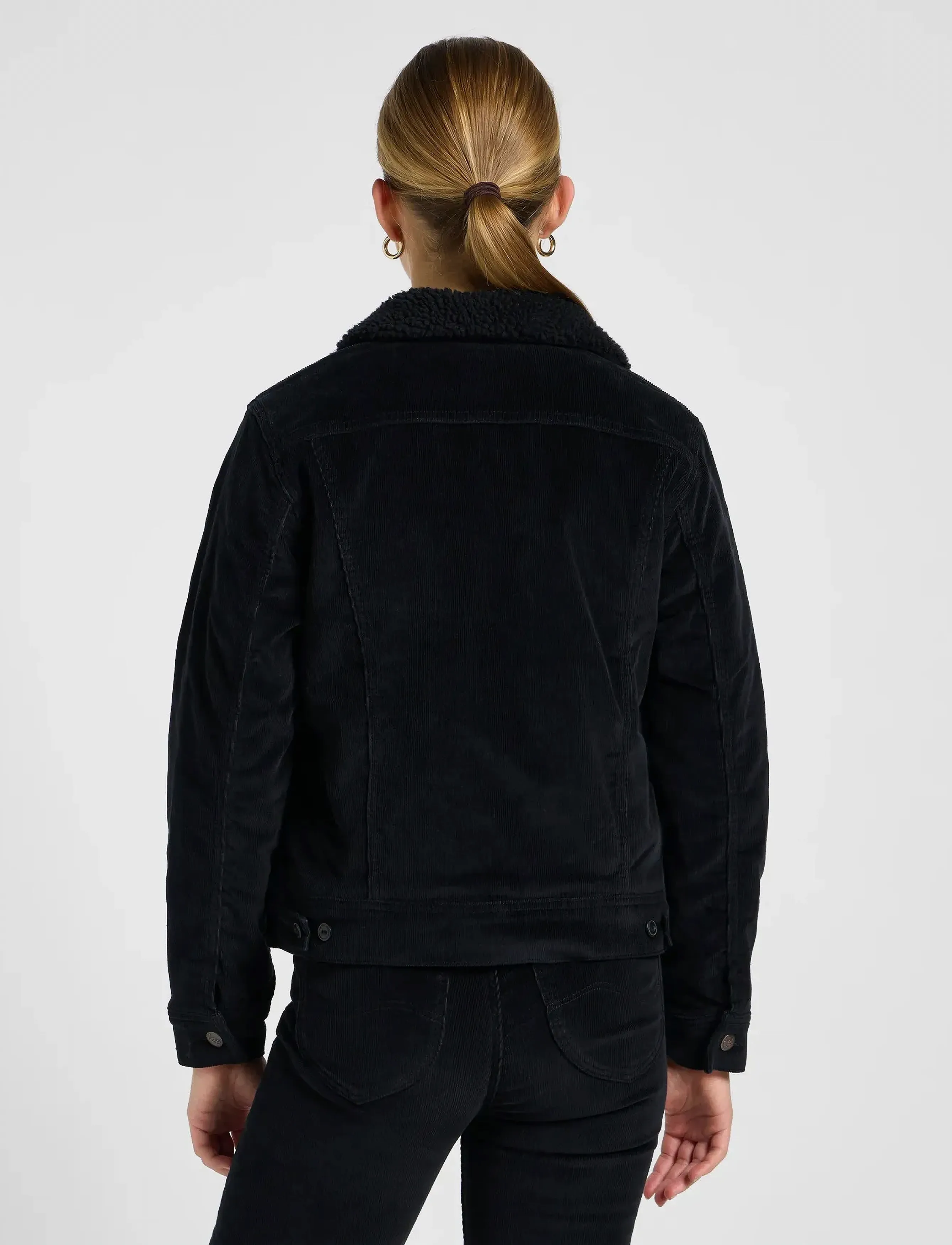 Lee Jeans - SHERPA RIDER JKT - kevadjoped - unionall black - 2