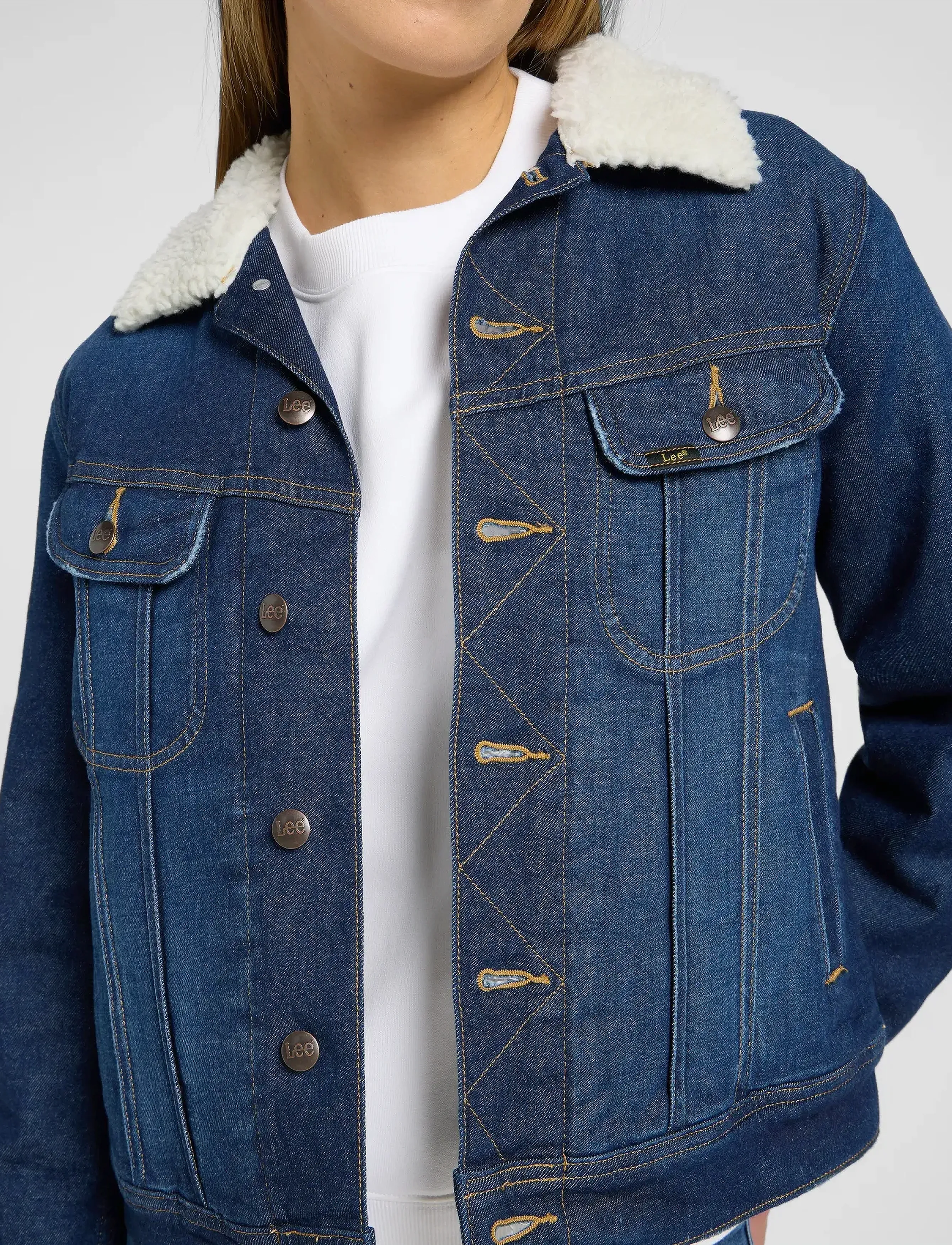 Lee Jeans - SHERPA RIDER JKT - overtøj - shes a ten - 5