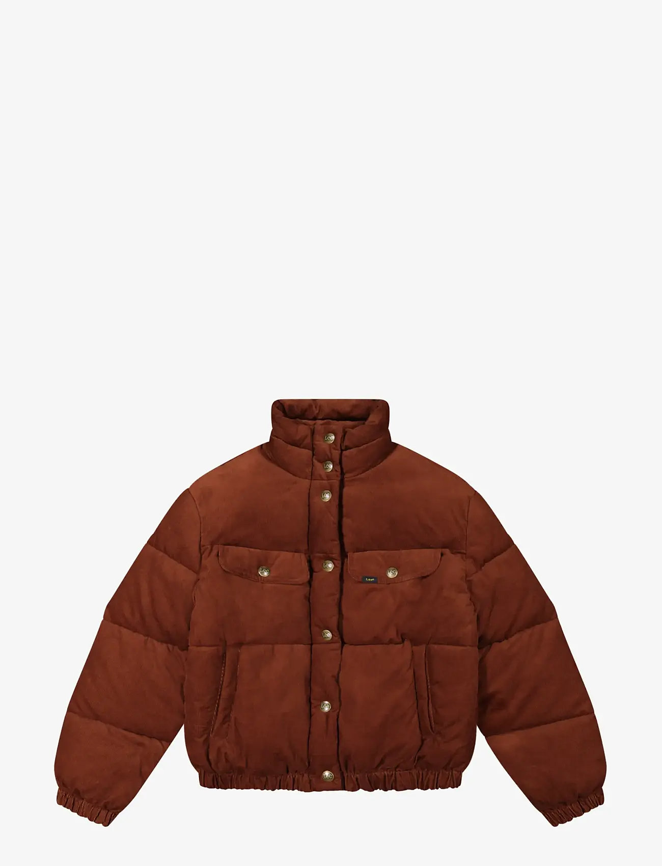 Lee Jeans - RIDER PUFFER JACKET - quiltede jakker - luxe brown - 1