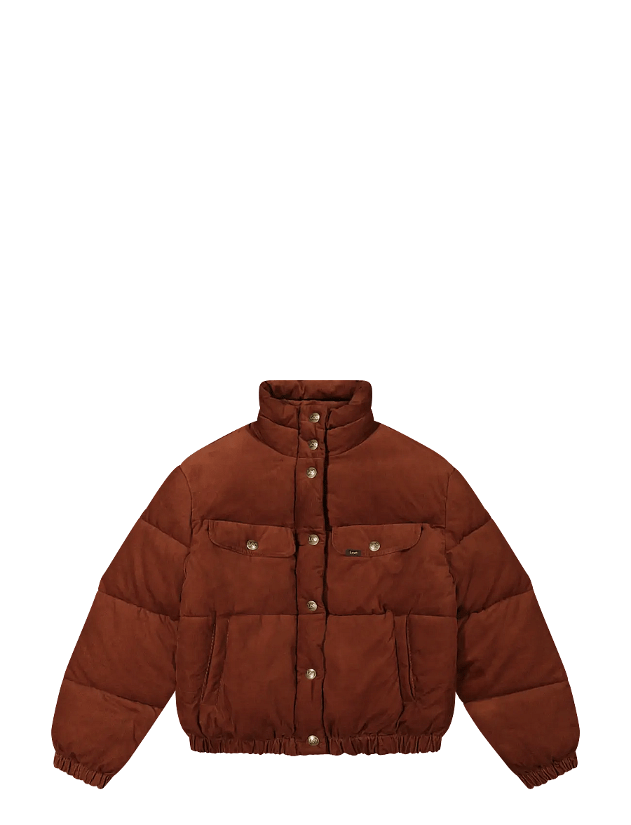 Lee Jeans - RIDER PUFFER JACKET - vestes matelassées - luxe brown - 1