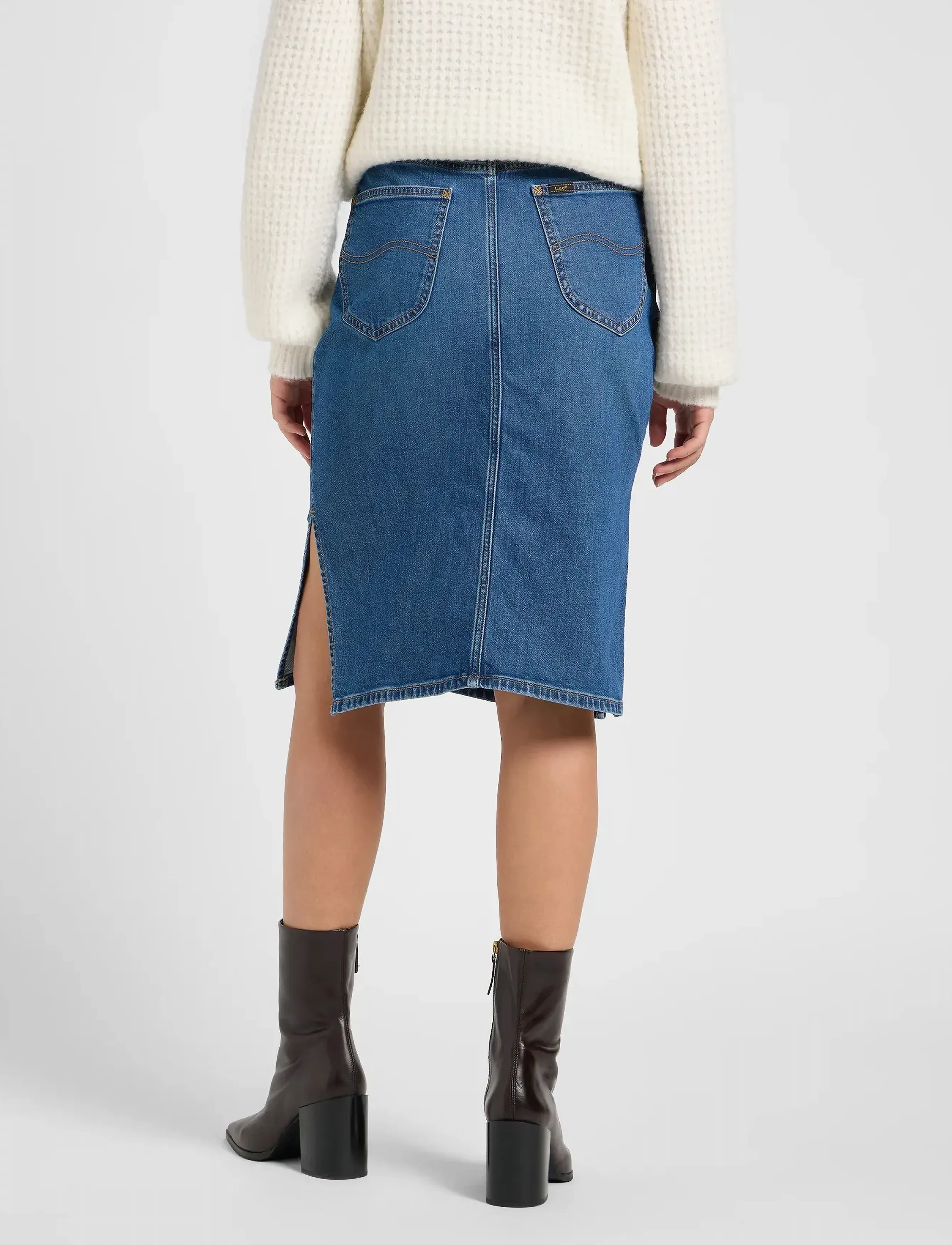Lee Jeans - SKIRT - indigo gossip - 5
