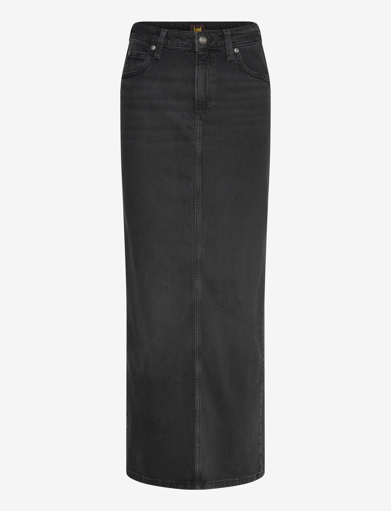 Lee Jeans - BACK SLIT MAXI SKIRT - jeanskjolar - dark age - 1