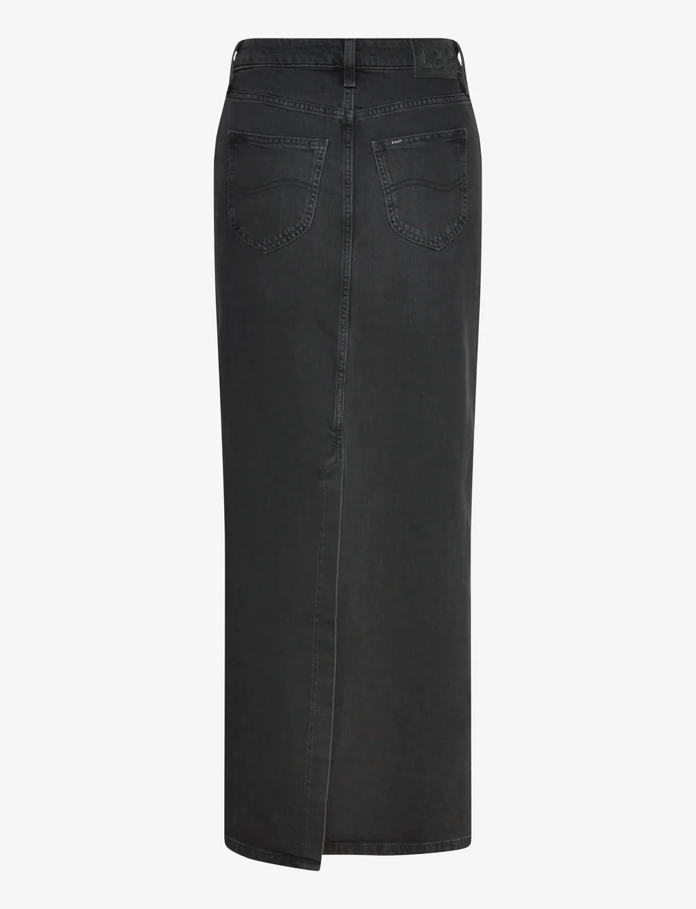 Lee Jeans - BACK SLIT MAXI SKIRT - denimnederdele - dark age - 2