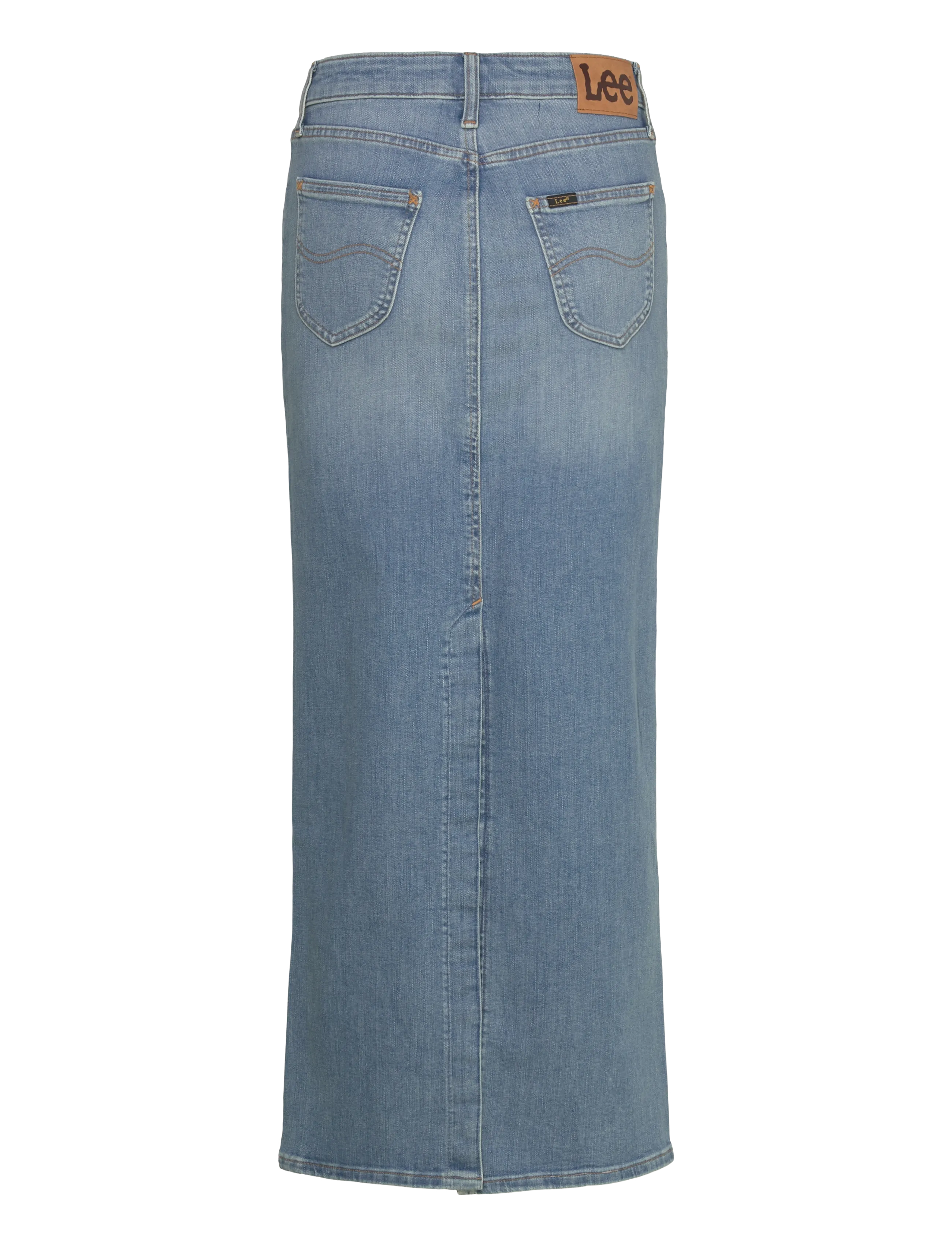 Lee Jeans - BACK SLIT MAXI SKIRT - maxi röcke - violet bloom - 2