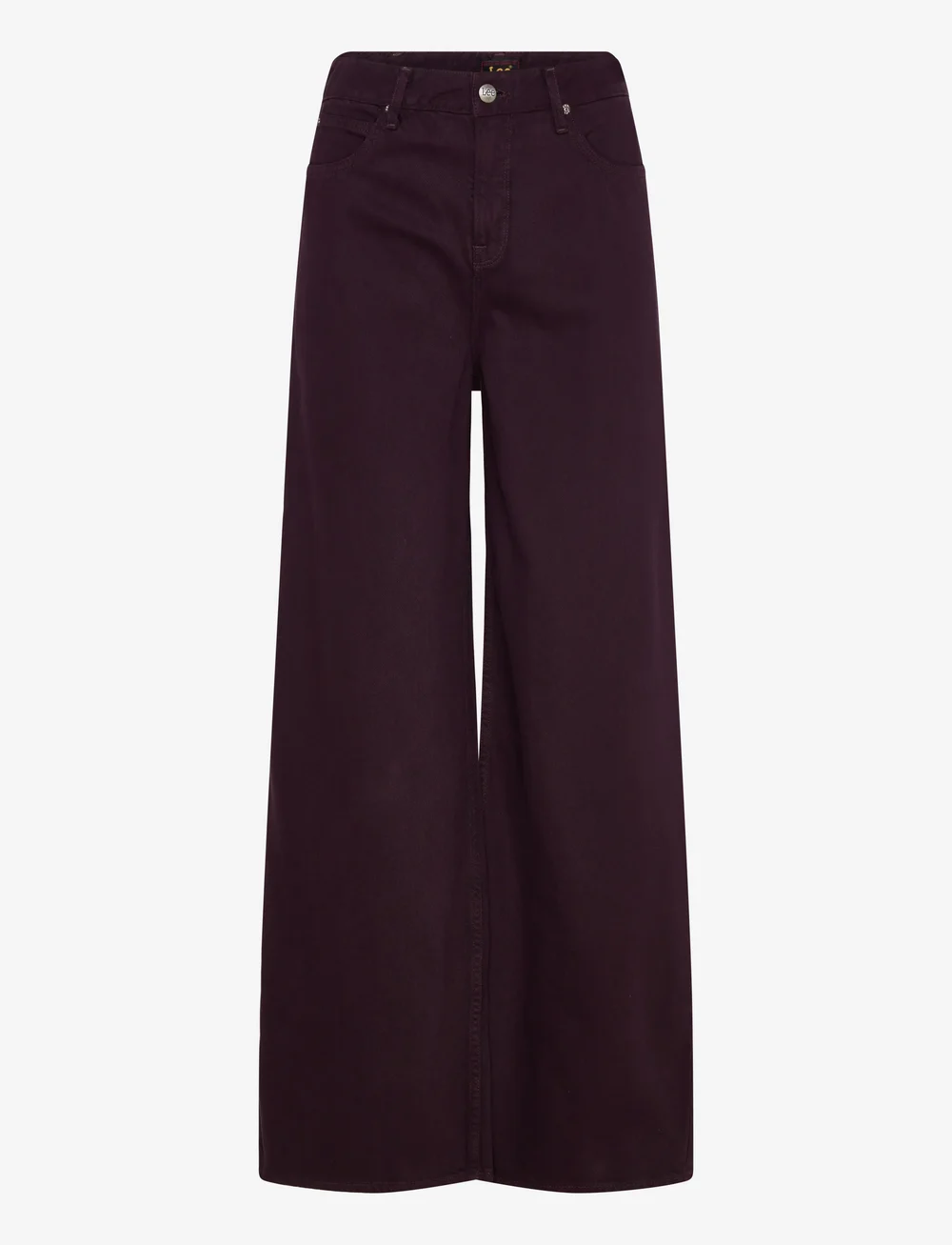 Lee Jeans - STELLA - hosen mit weitem bein - deep wine - 1