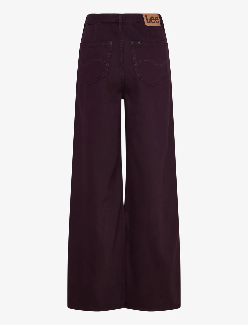 Lee Jeans - STELLA - hosen mit weitem bein - deep wine - 2