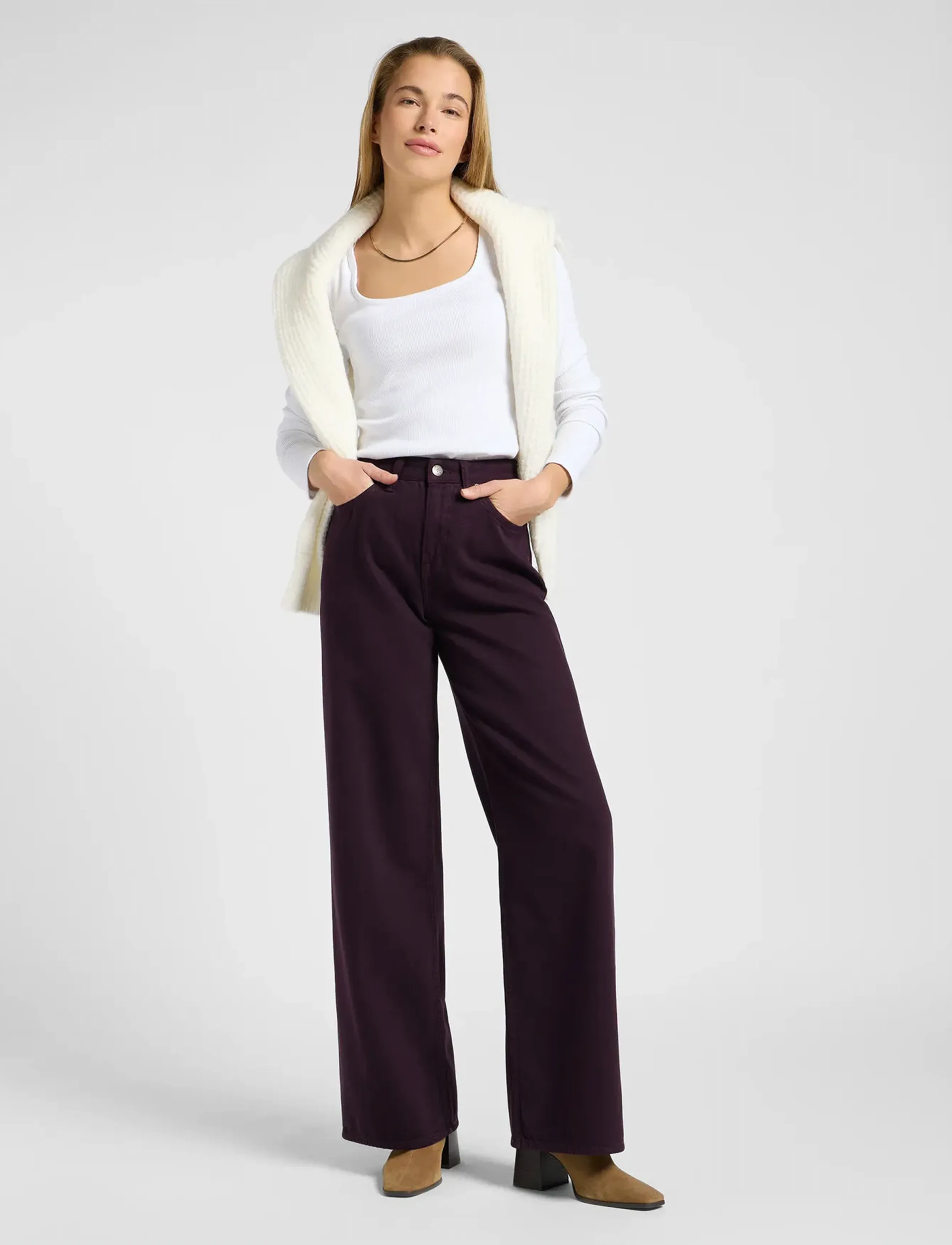 Lee Jeans - STELLA - deep wine - 4