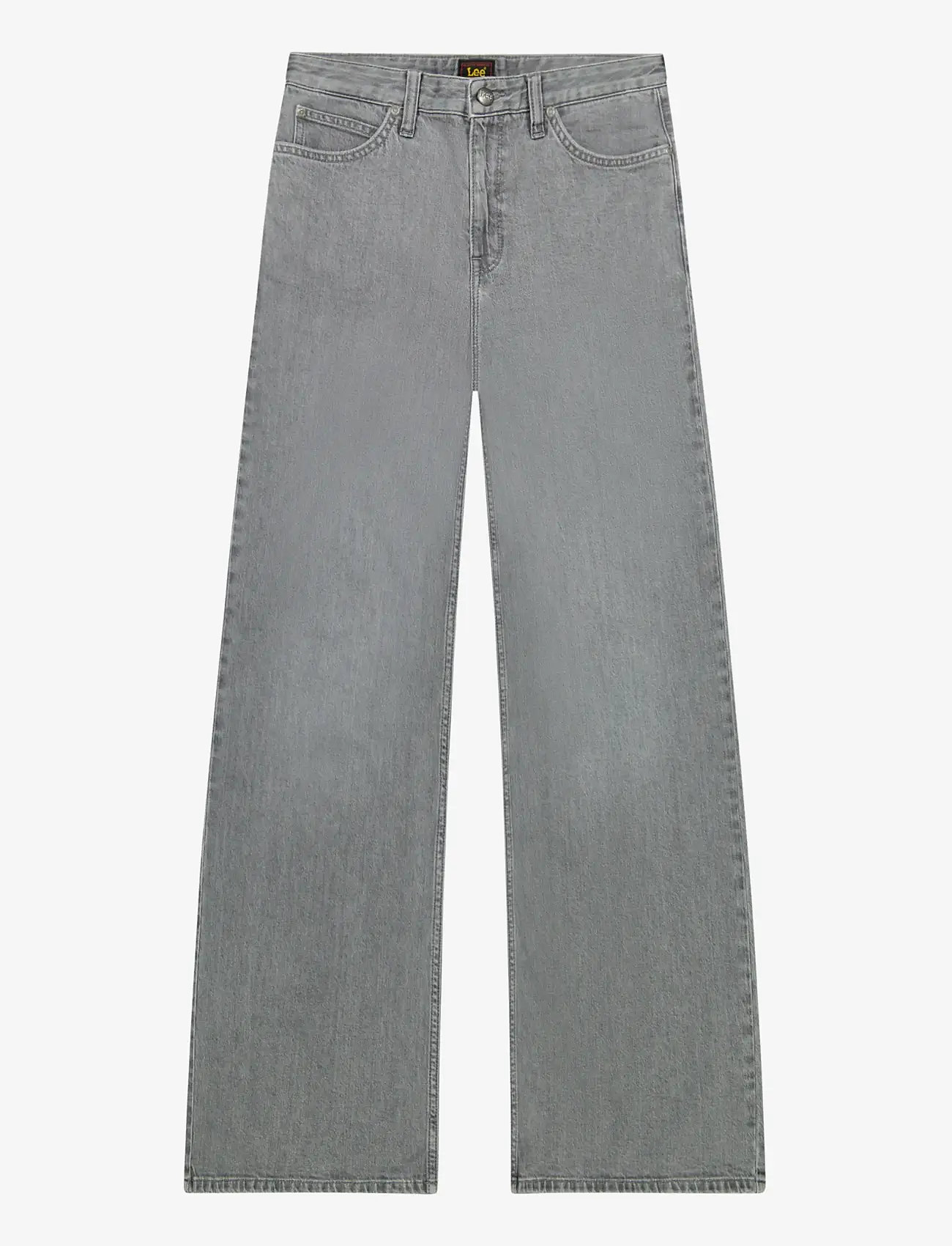 Lee Jeans - STELLA - hosen mit weitem bein - grey fog - 1