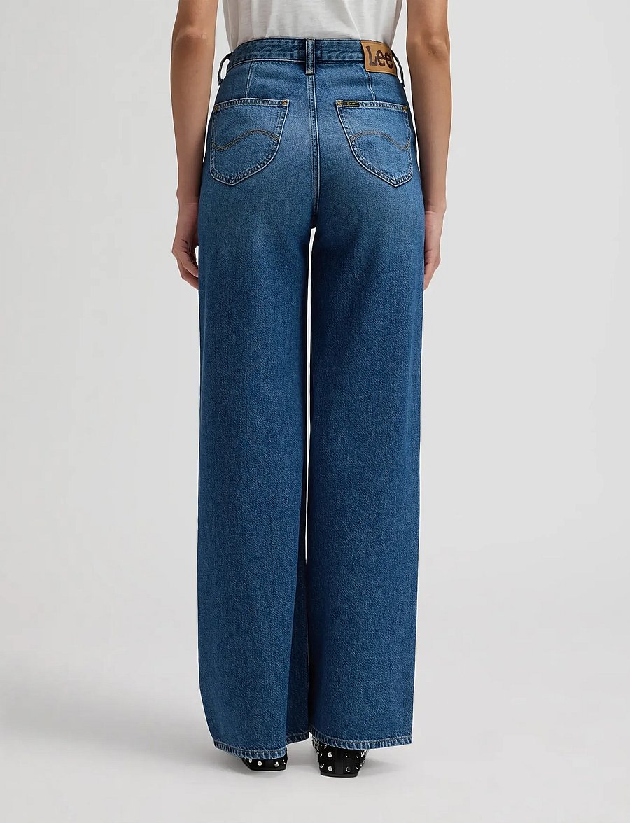 Lee Jeans - STELLA - wide leg jeans - ink pool - 3