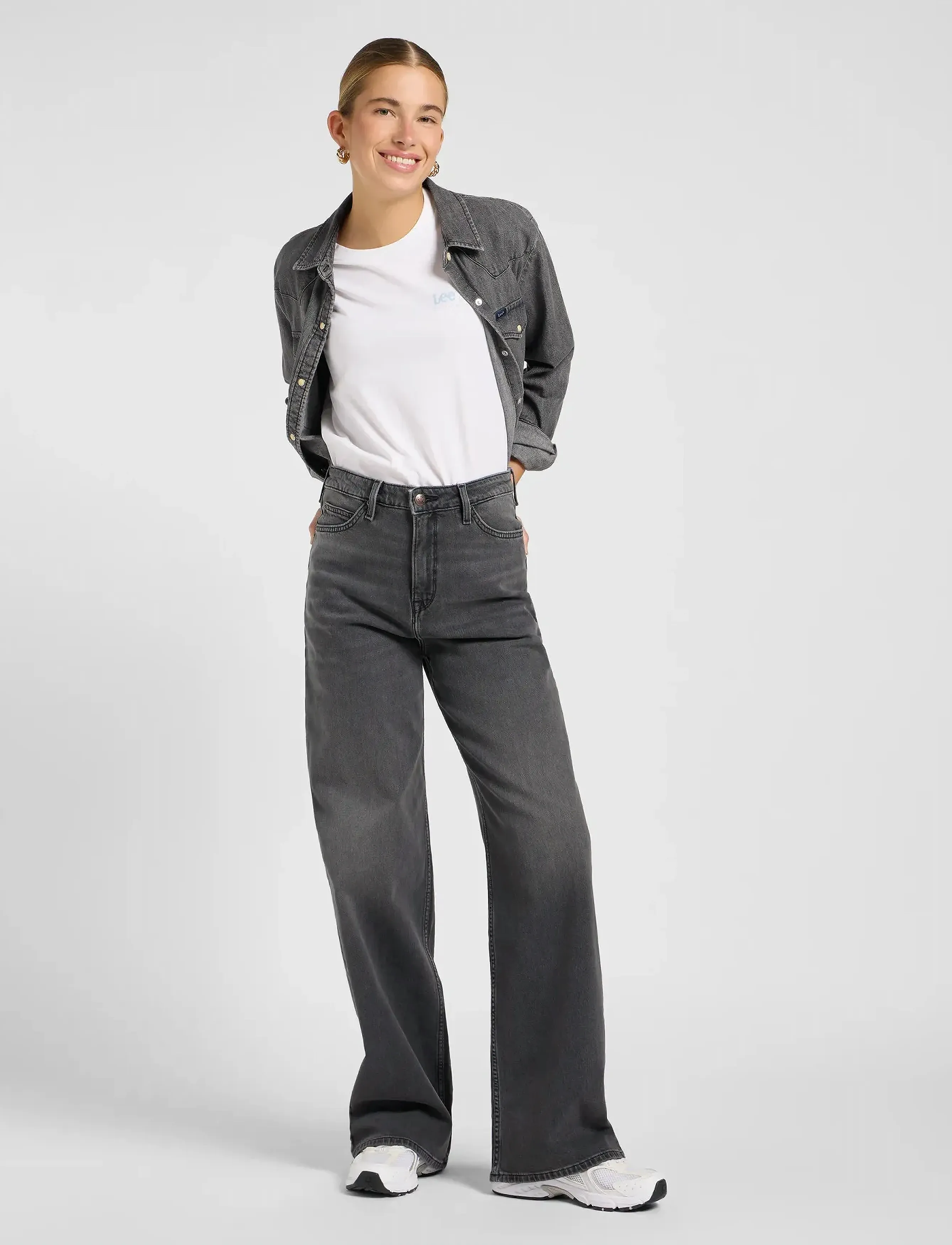 Lee Jeans - STELLA - brede jeans - jaw dropper - 3