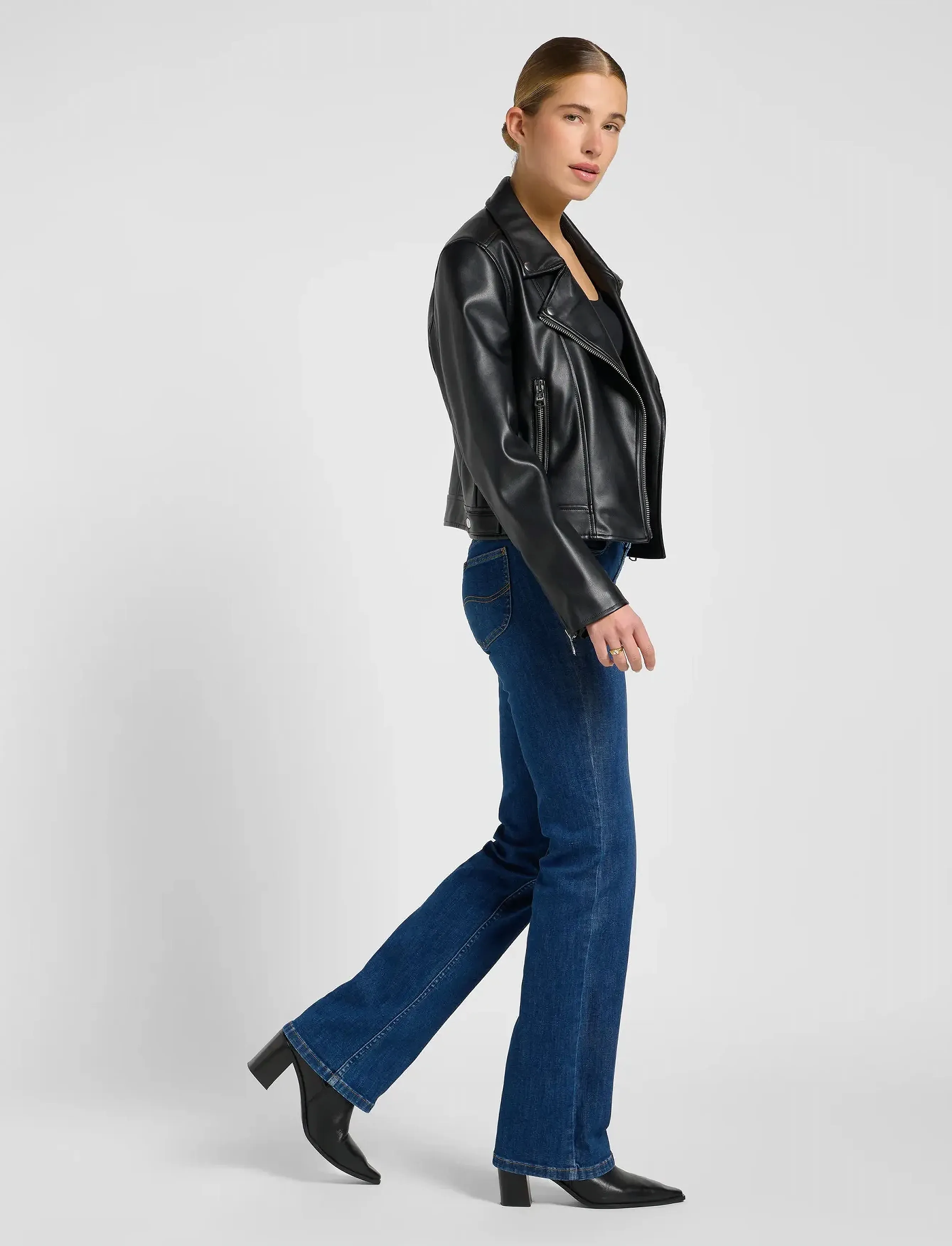 Lee Jeans - JESSICA - alt laienevad teksad - mid scene - 4