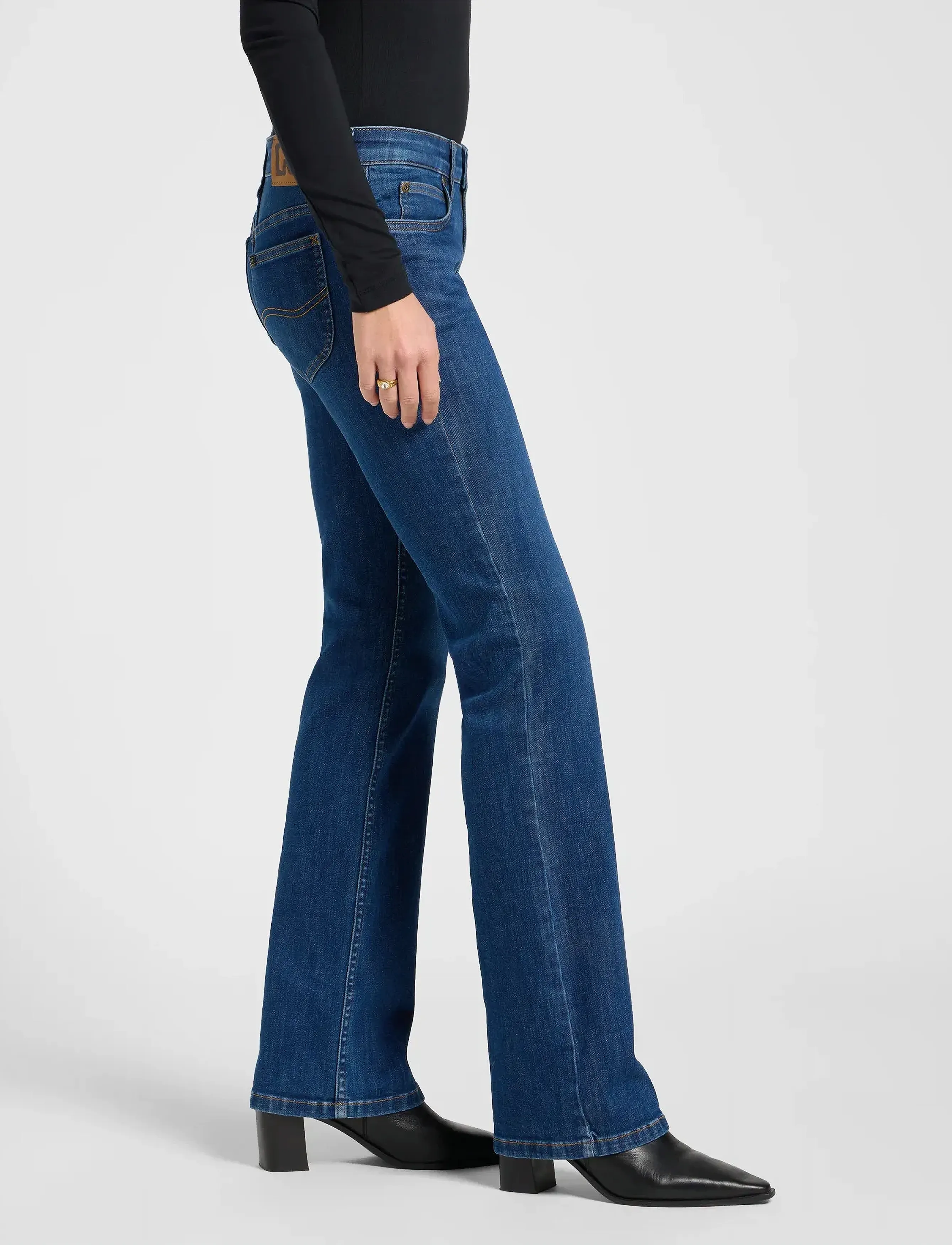 Lee Jeans - JESSICA - alt laienevad teksad - mid scene - 5