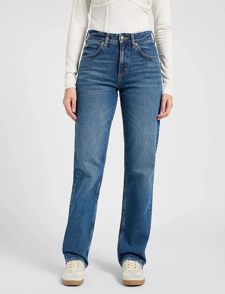 Lee Jeans - RIDER CLASSIC - straight jeans - crystal clear - 0