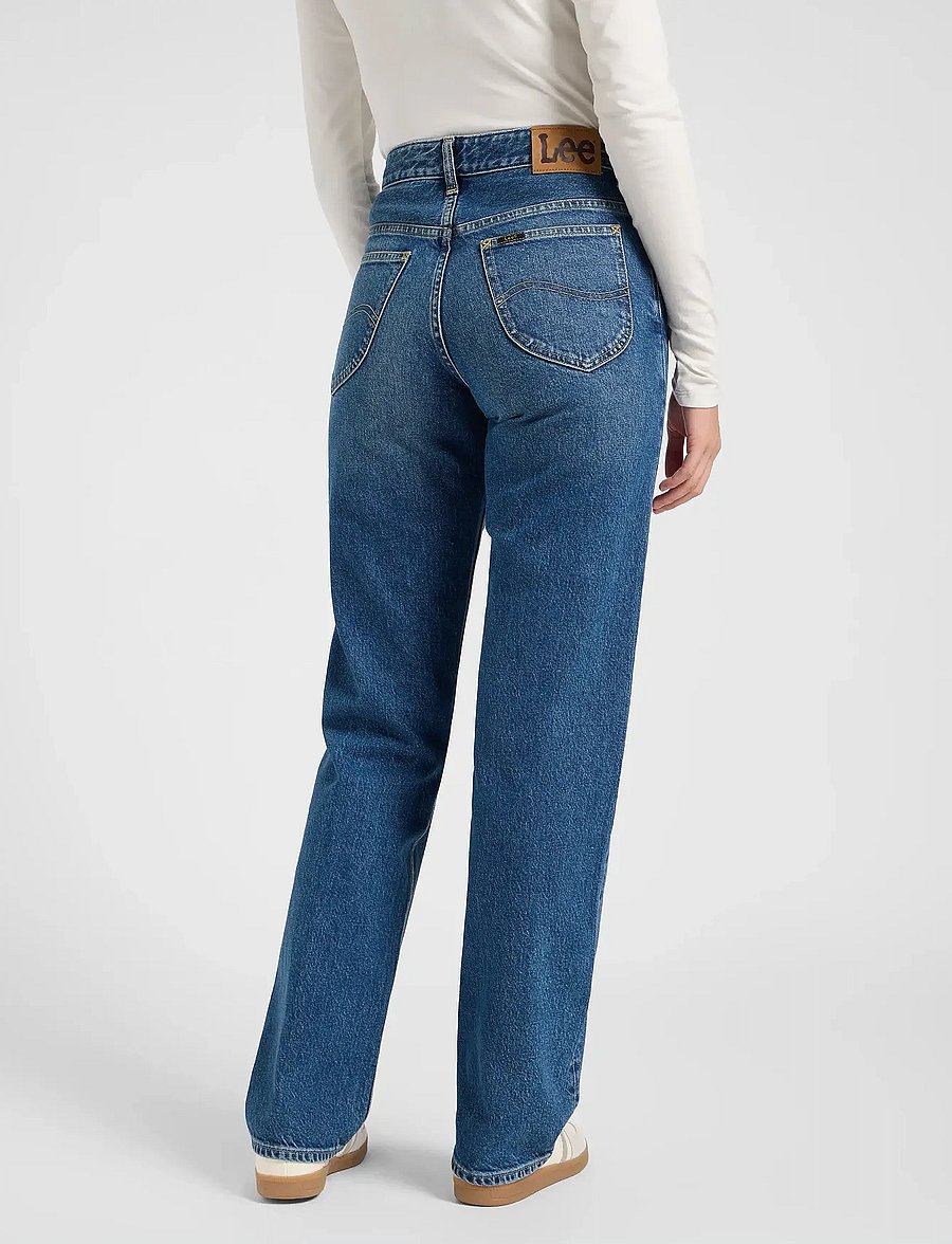 Lee Jeans - RIDER CLASSIC - straight jeans - crystal clear - 3