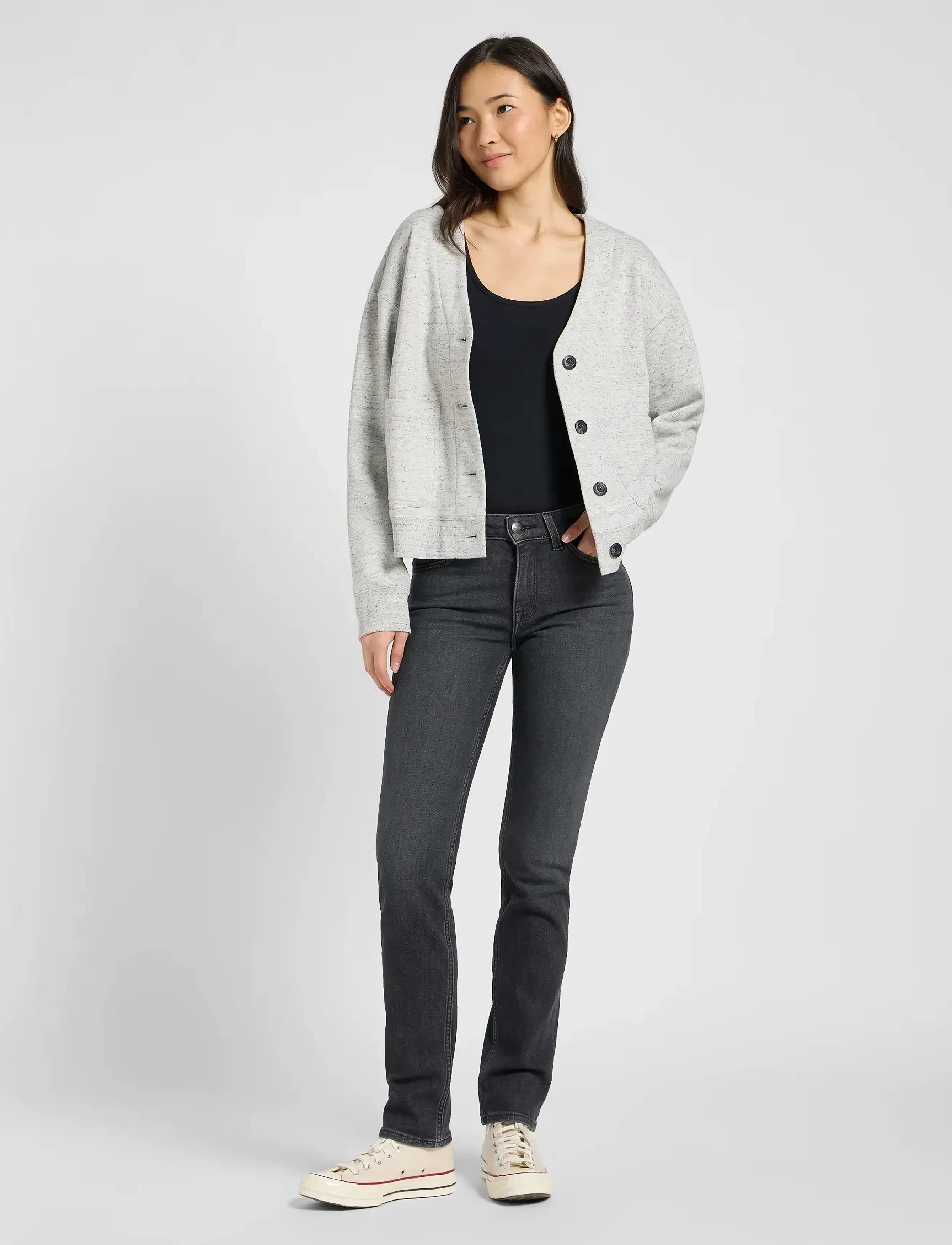 Lee Jeans - ELLY - liibuvad teksad - no compromise - 4
