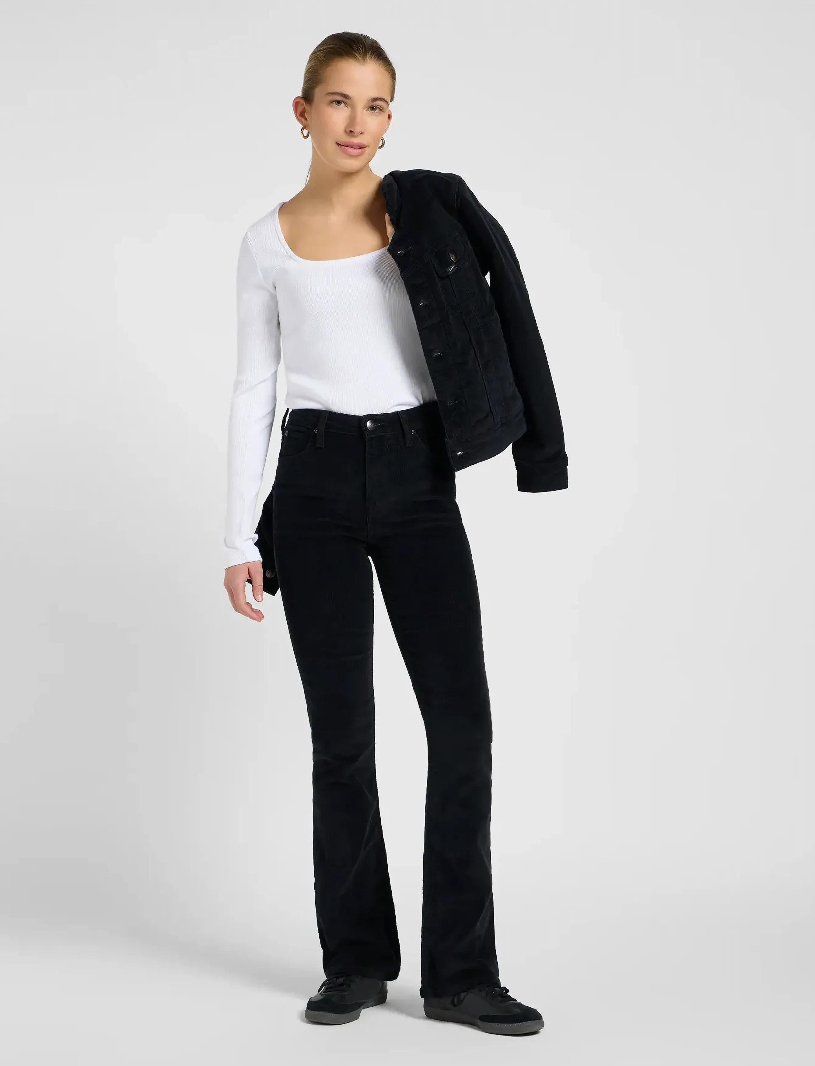 Lee Jeans - BREESE BOOT - alt laienevad teksad - black - 4