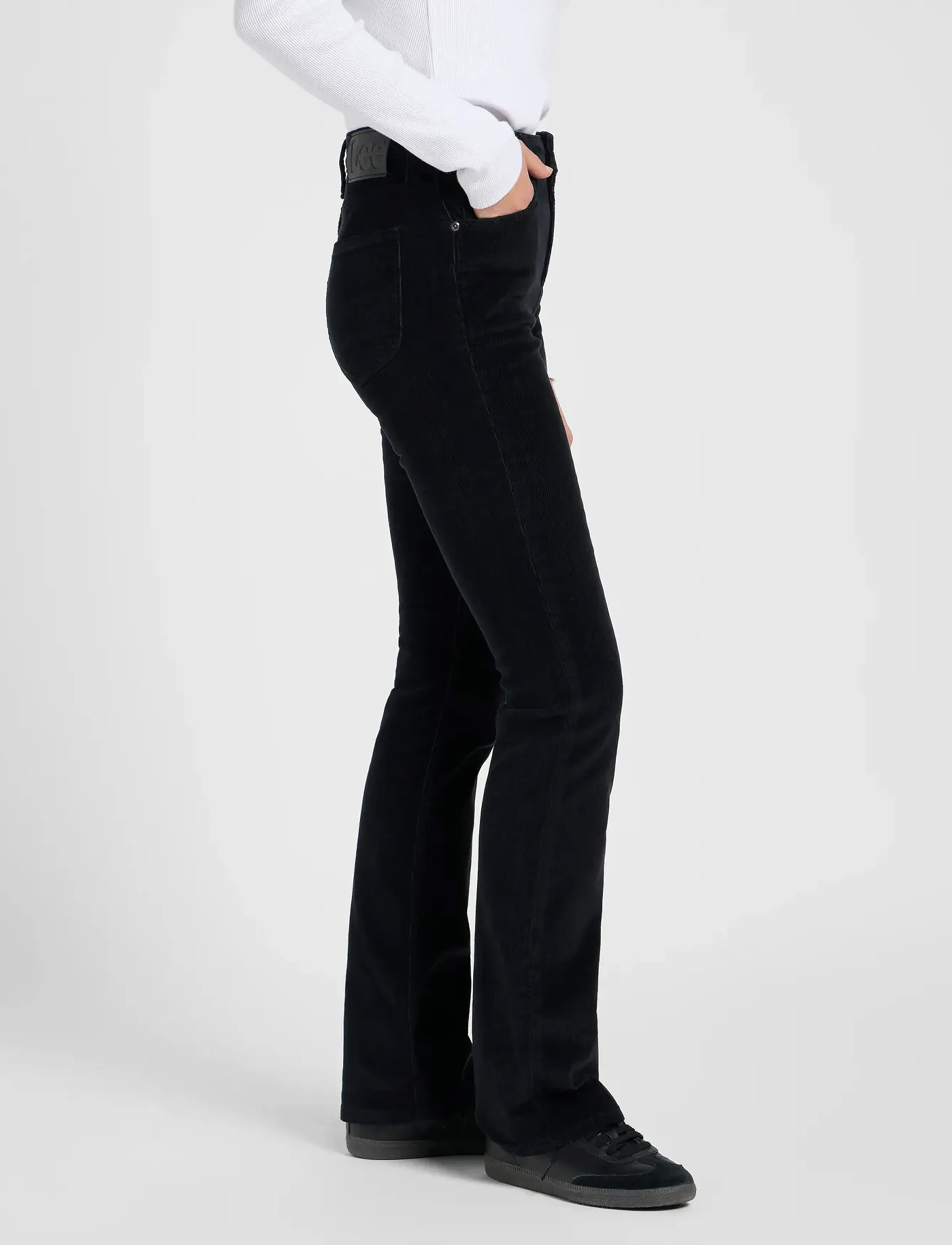 Lee Jeans - BREESE BOOT - alt laienevad teksad - black - 5