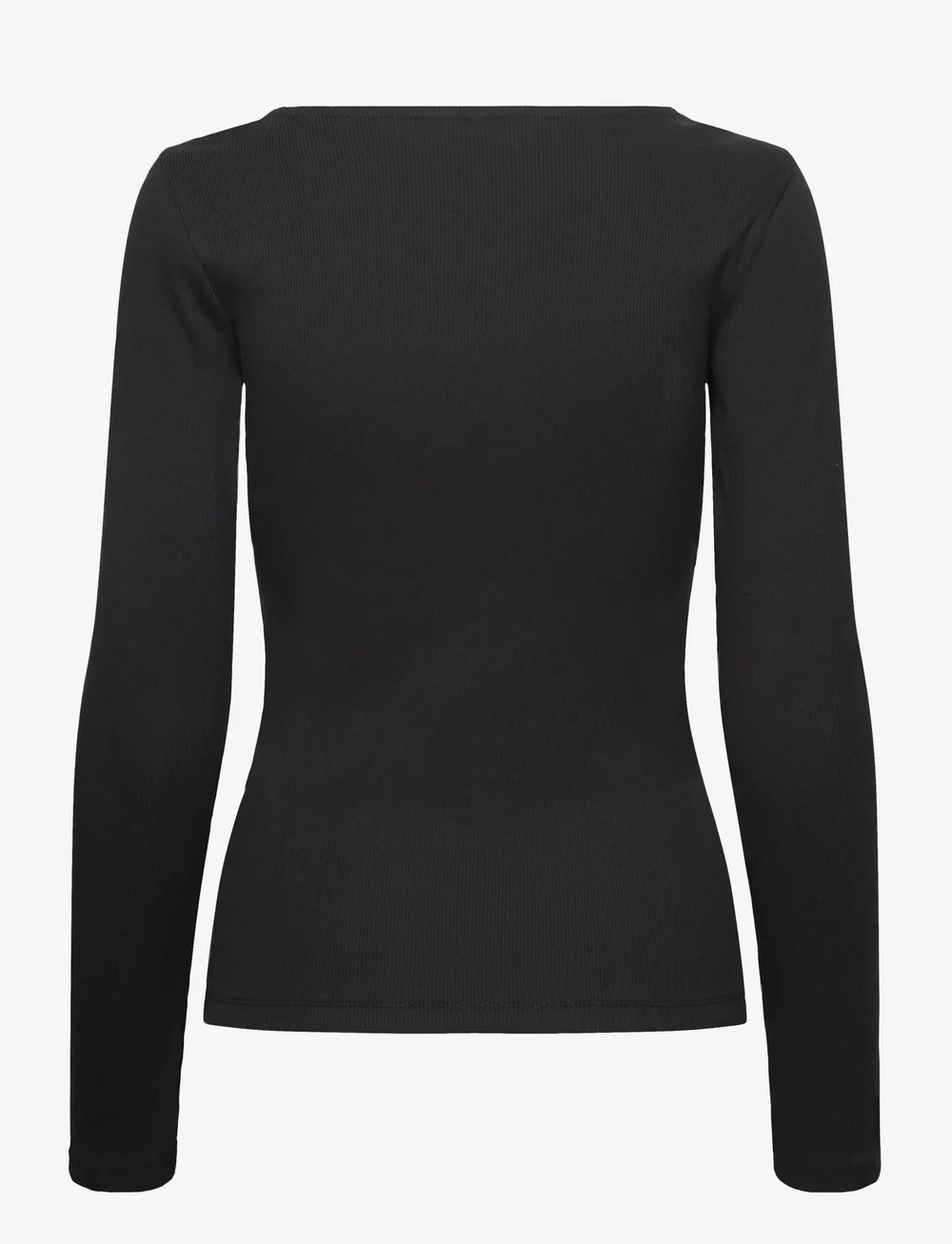 Lee Jeans - LS SQUARE NECK - long-sleeved tops - black - 2