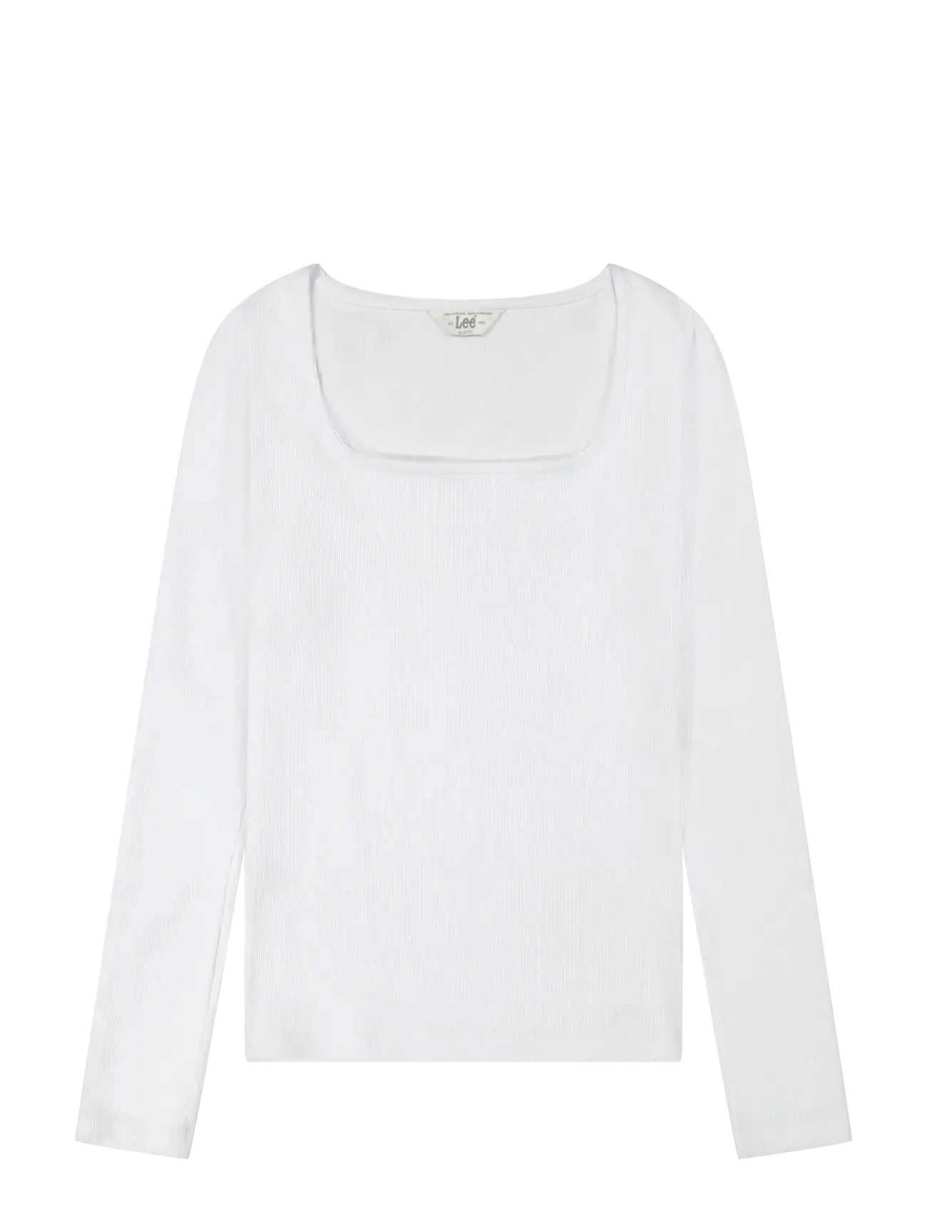 LEE JEANS Ls Square Neck Weiß - XL - Damen