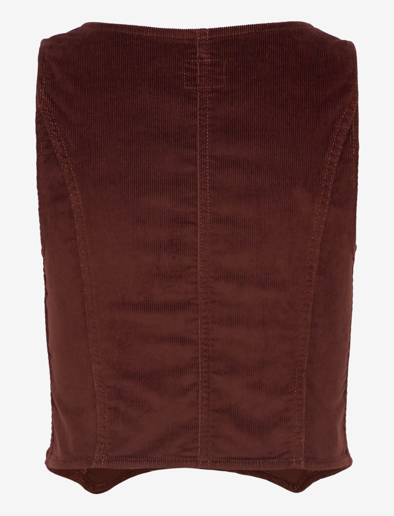 Lee Jeans - FITTED VEST - Ülikonna vestid - luxe brown - 2