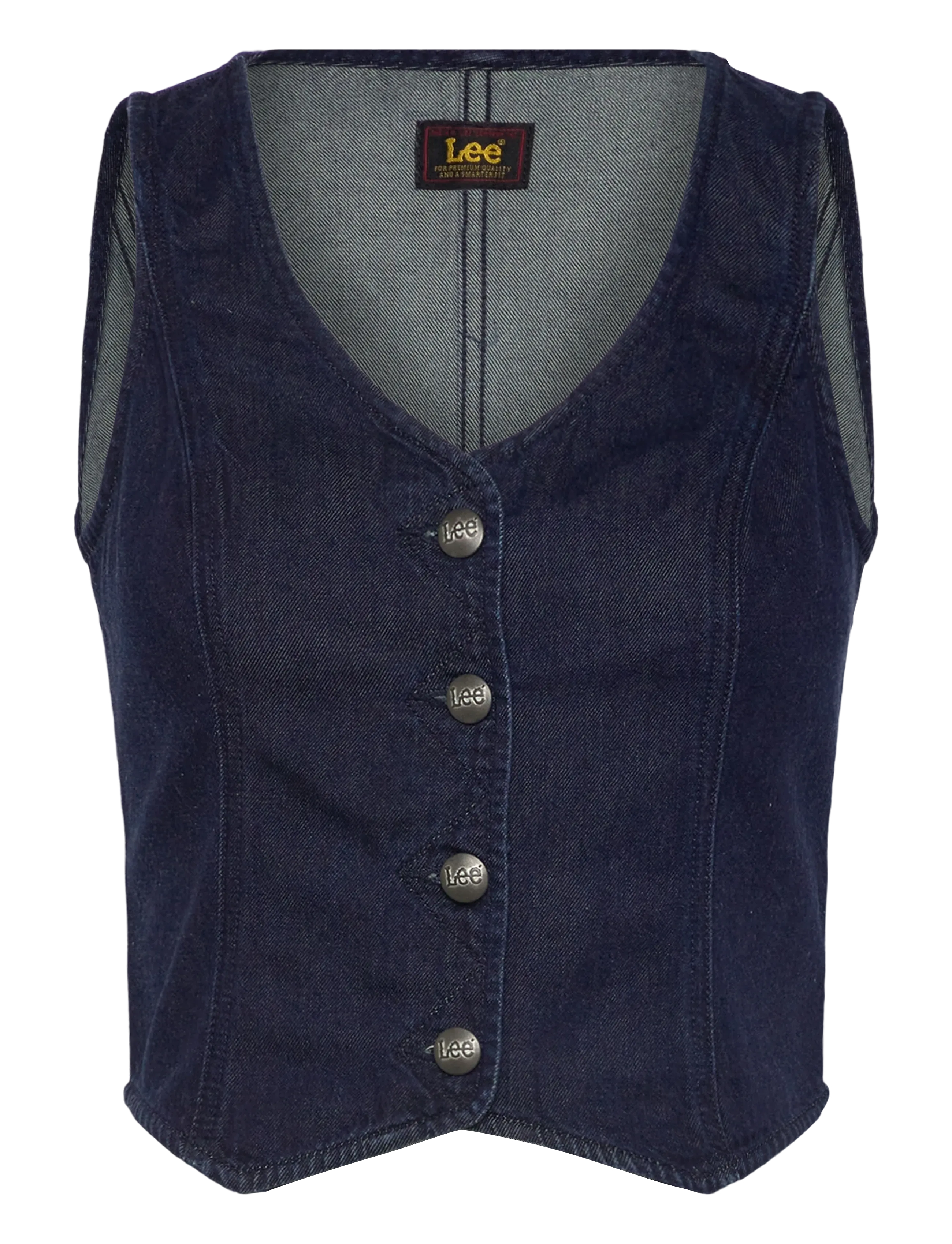 Lee Jeans FITTED VEST - Teksavestid - REGAL BLUE / navy