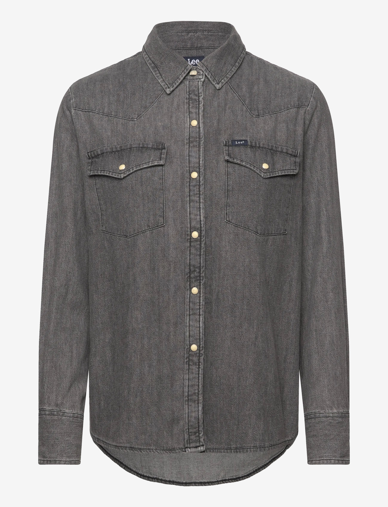 Lee Jeans - REGULAR WESTERN SHIRT - denimskjorter - asphalt black - 1
