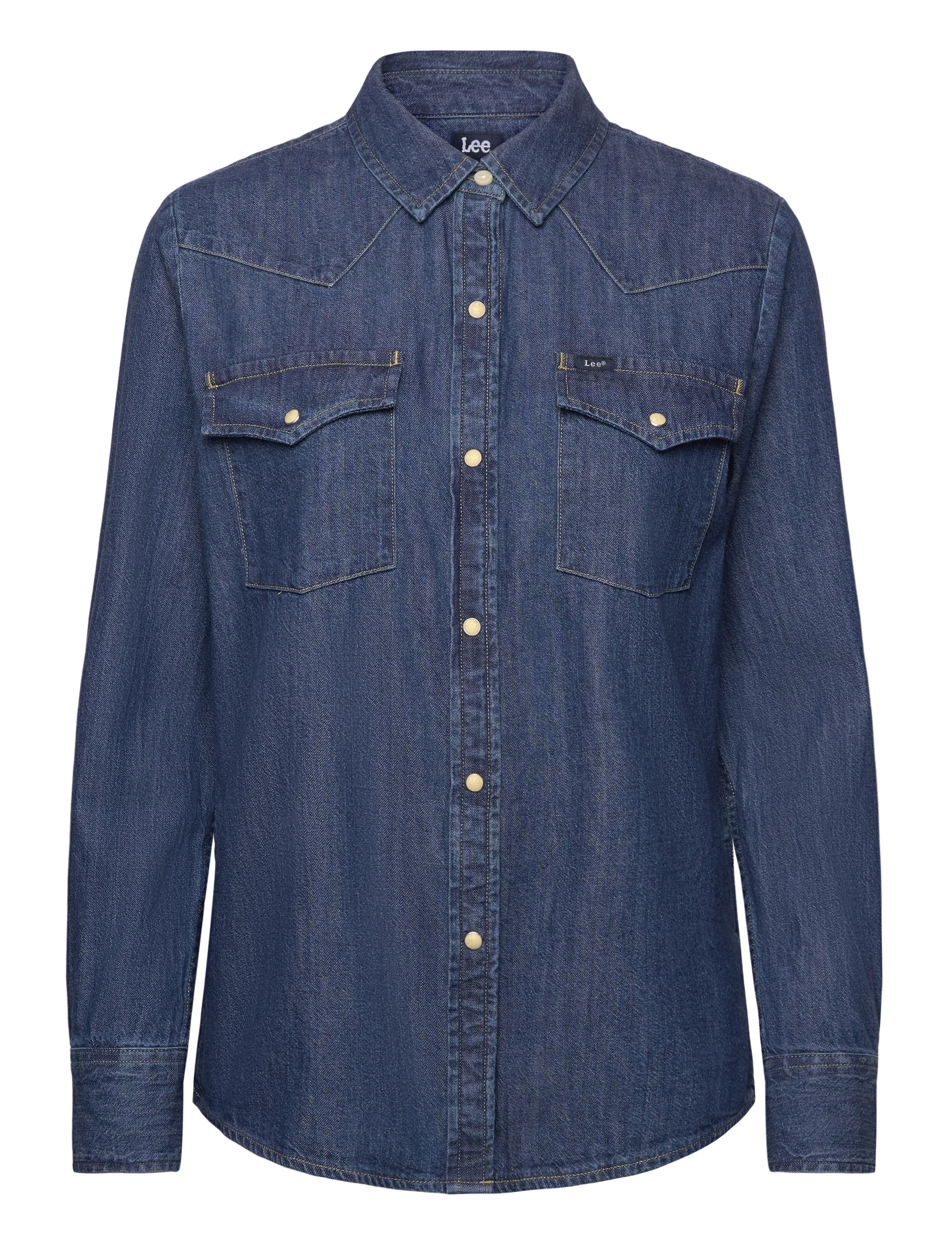 Lee Jeans REGULAR WESTERN SHIRT - Skjorter - DENIM STACKS / blue
