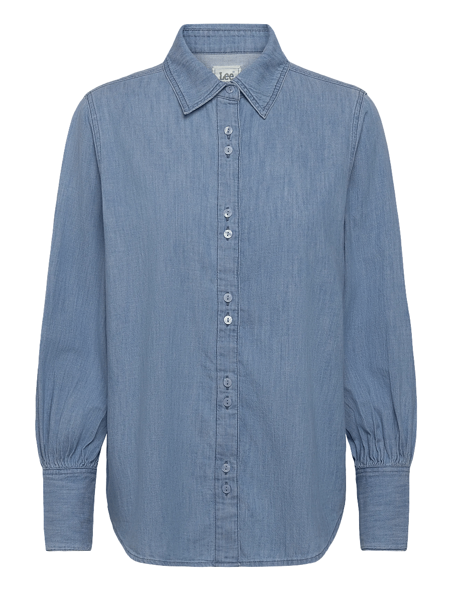 Lee Jeans - BALLOON SLEEVE SHIRT - chemises en jeans - never ages - 1