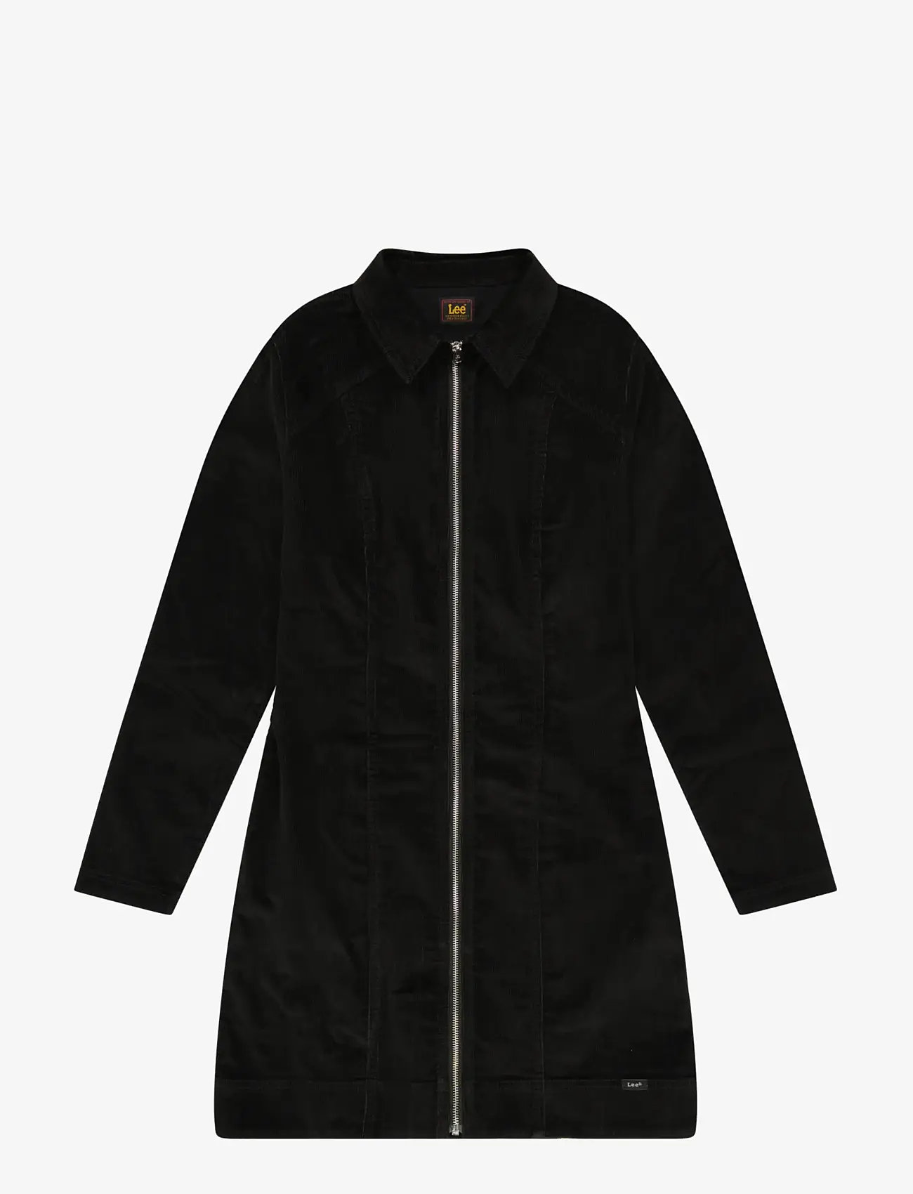 Lee Jeans - ZIP FRONT DRESS - korta klänningar - black - 0