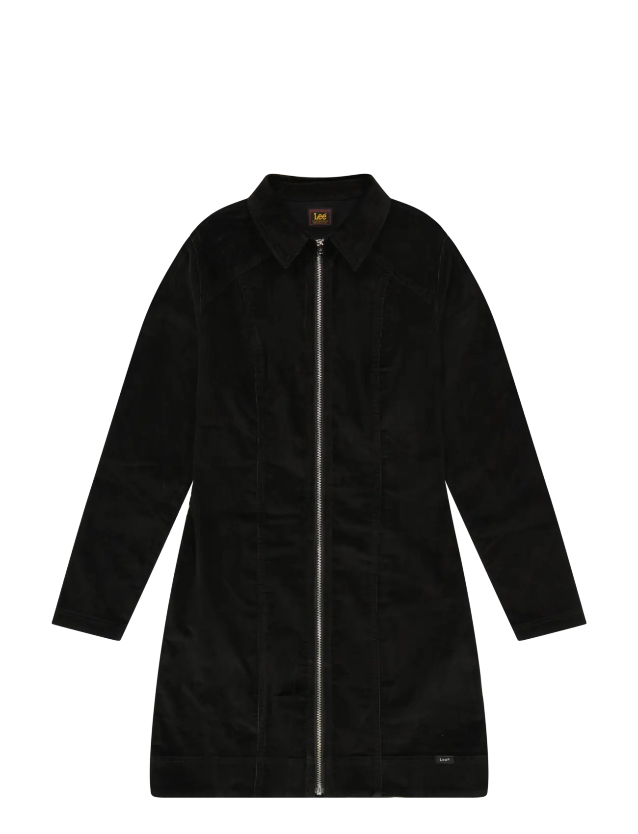 Lee Jeans ZIP FRONT DRESS - Lee Jeans - BLACK / black