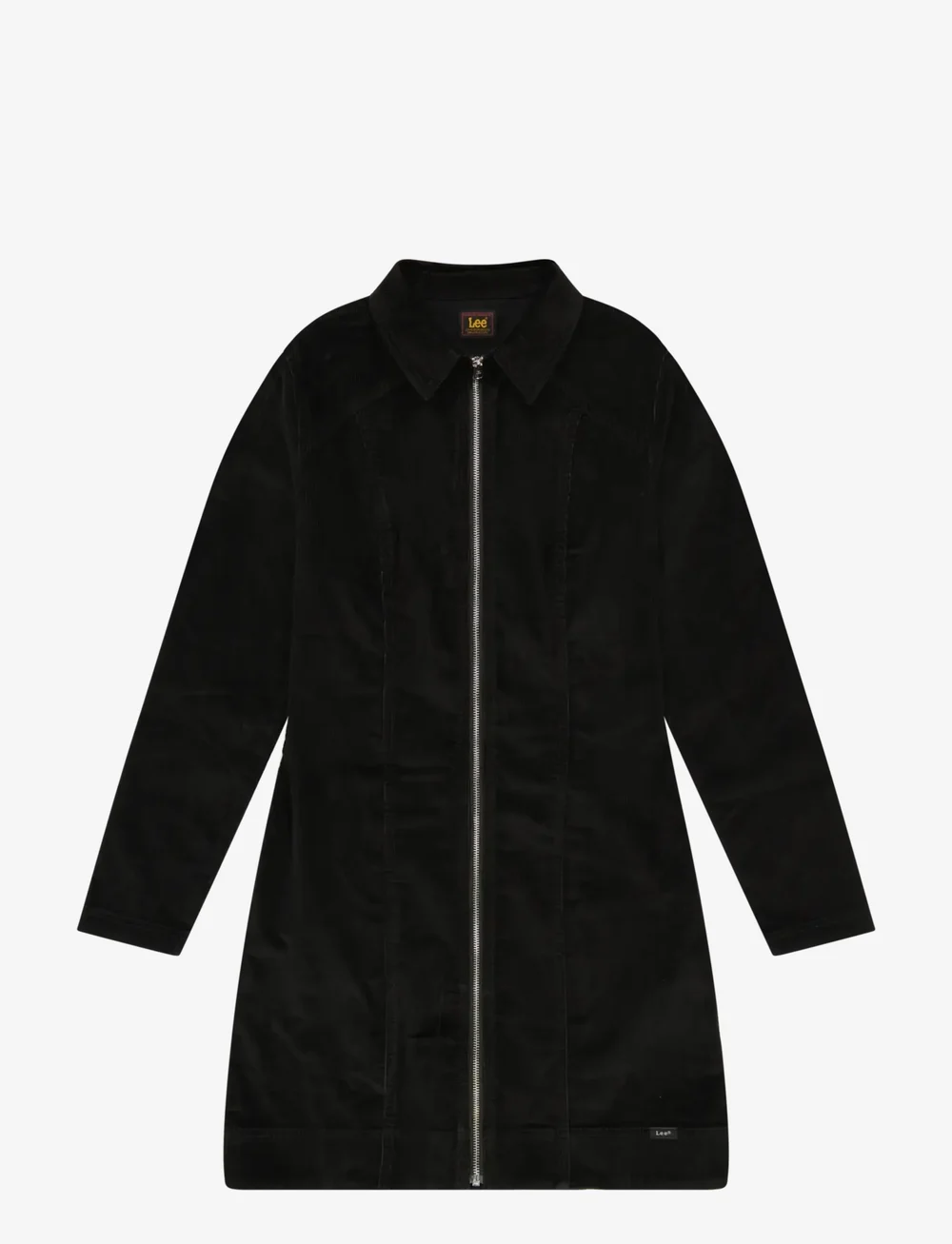 Lee Jeans - ZIP FRONT DRESS - korta klänningar - black - 1