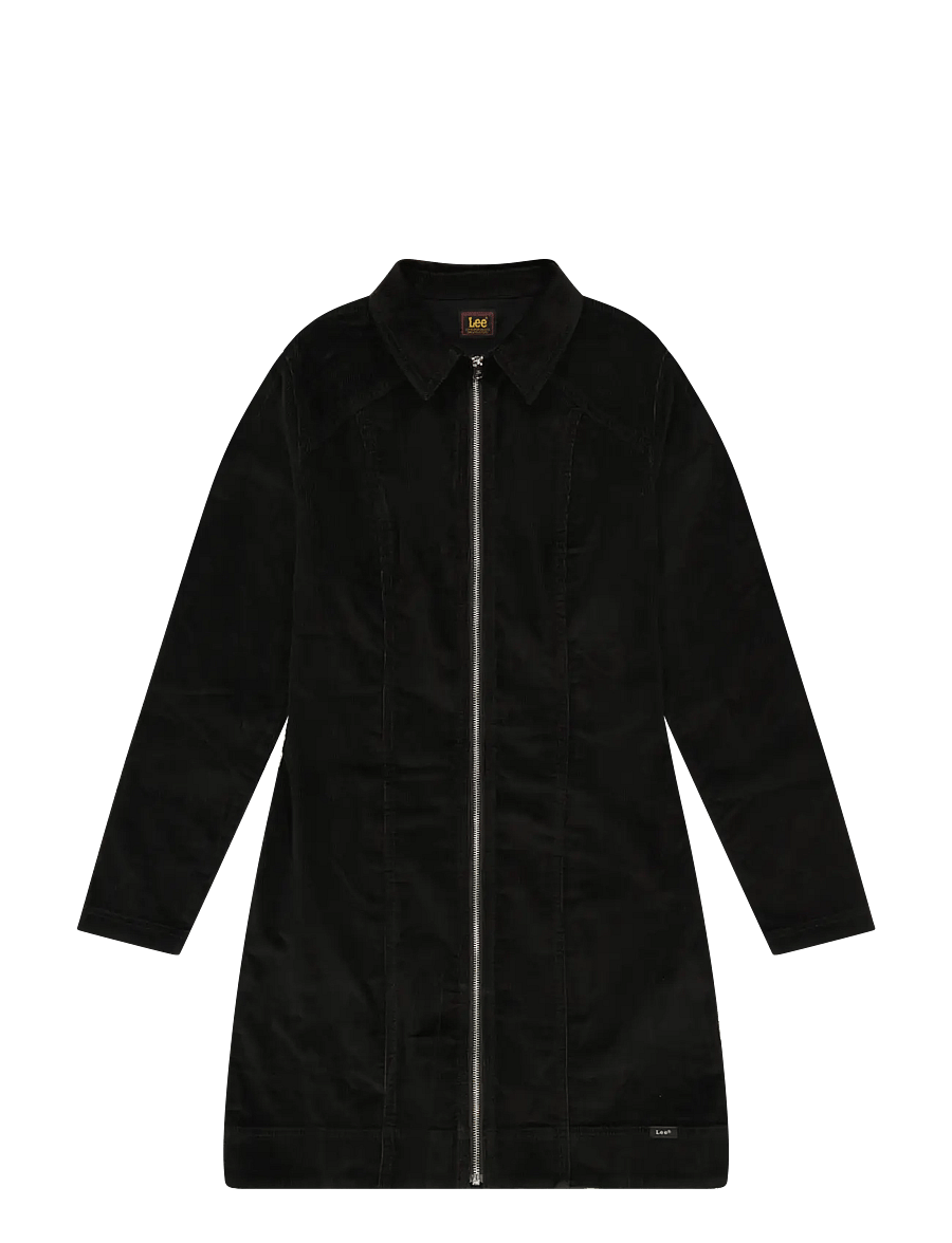 Lee Jeans - ZIP FRONT DRESS - minikleidid - black - 1