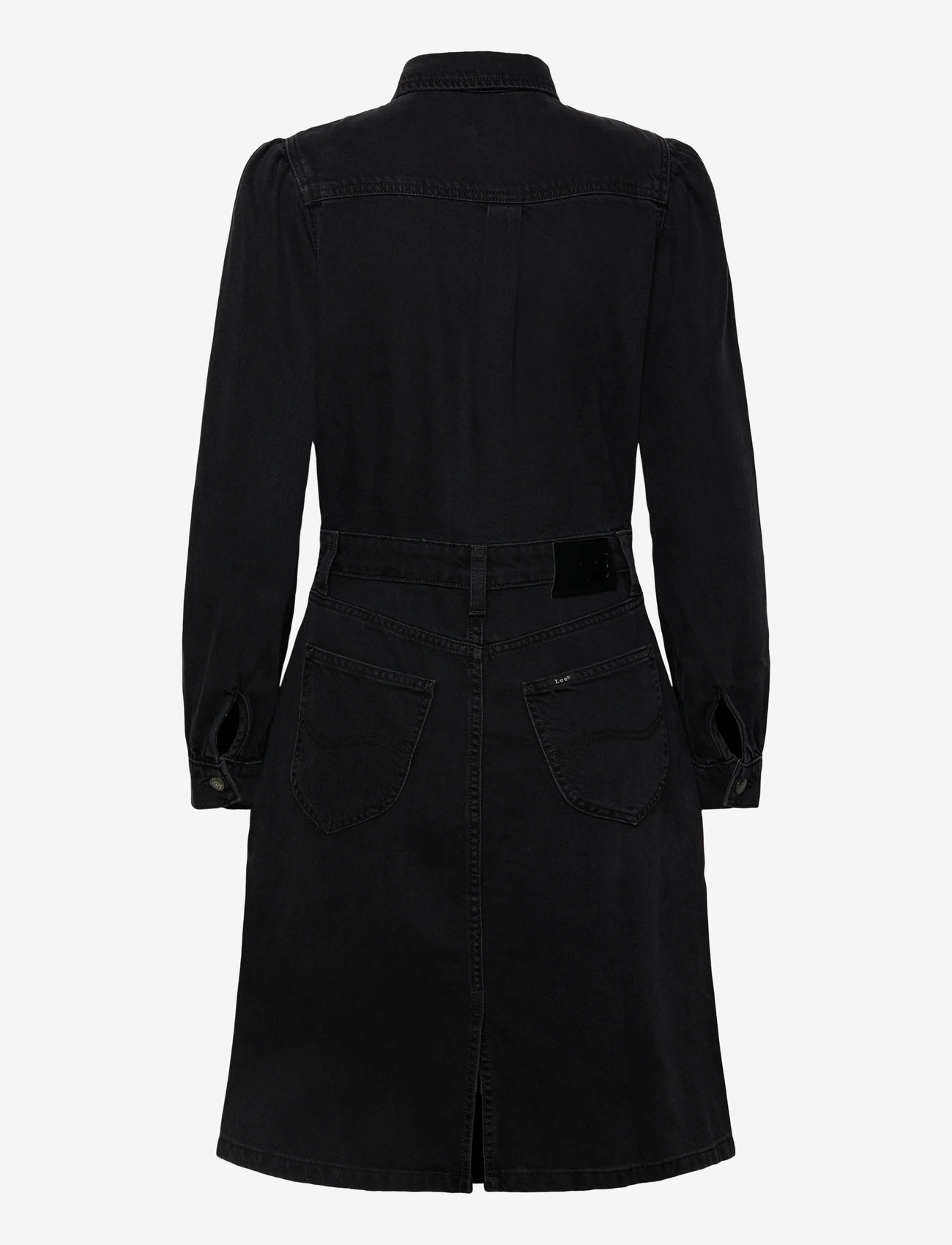 Lee Jeans - LONG SLEEVE DRESS - särkkleidid - dark memory - 2