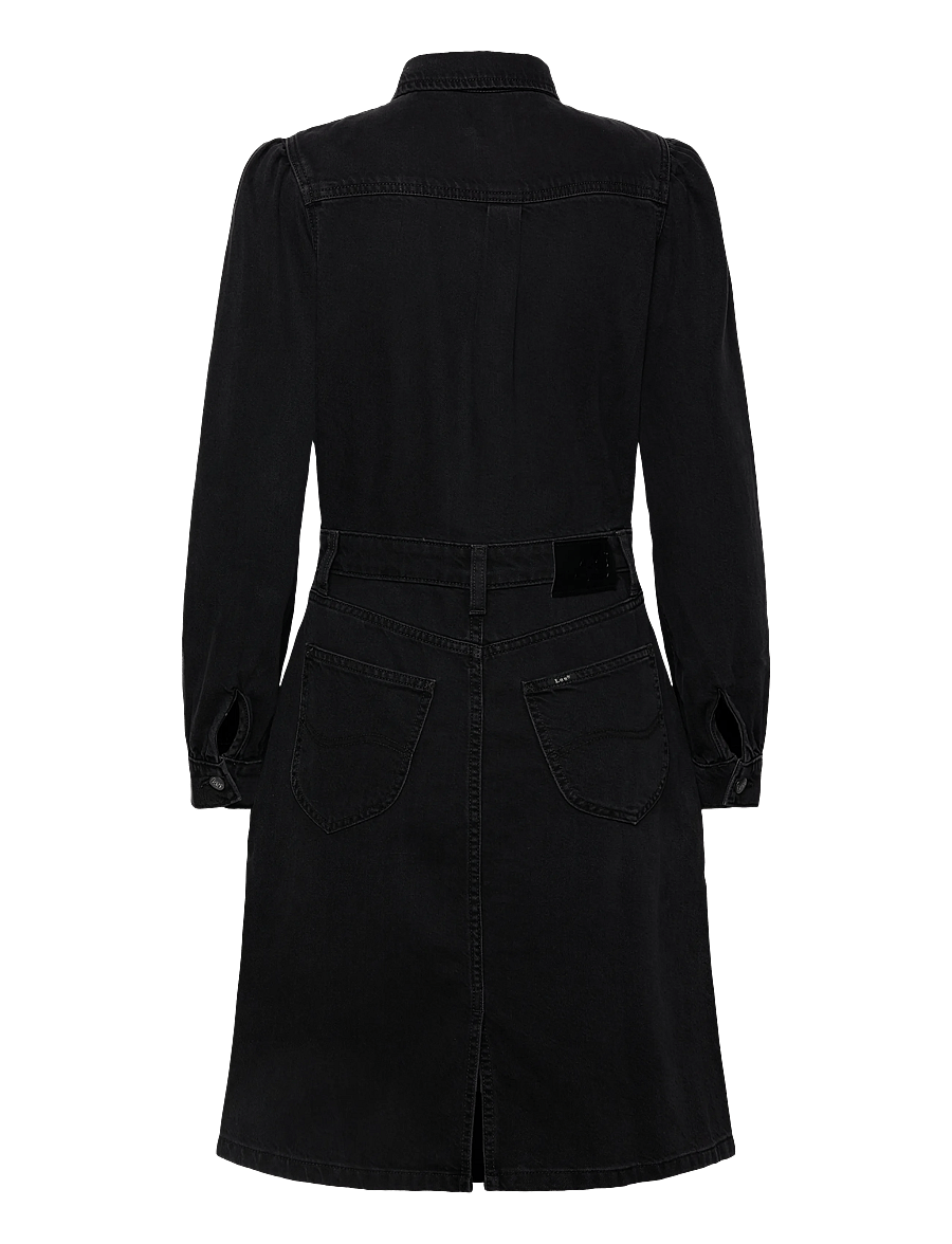 Lee Jeans - LONG SLEEVE DRESS - kreklkleitas - dark memory - 2