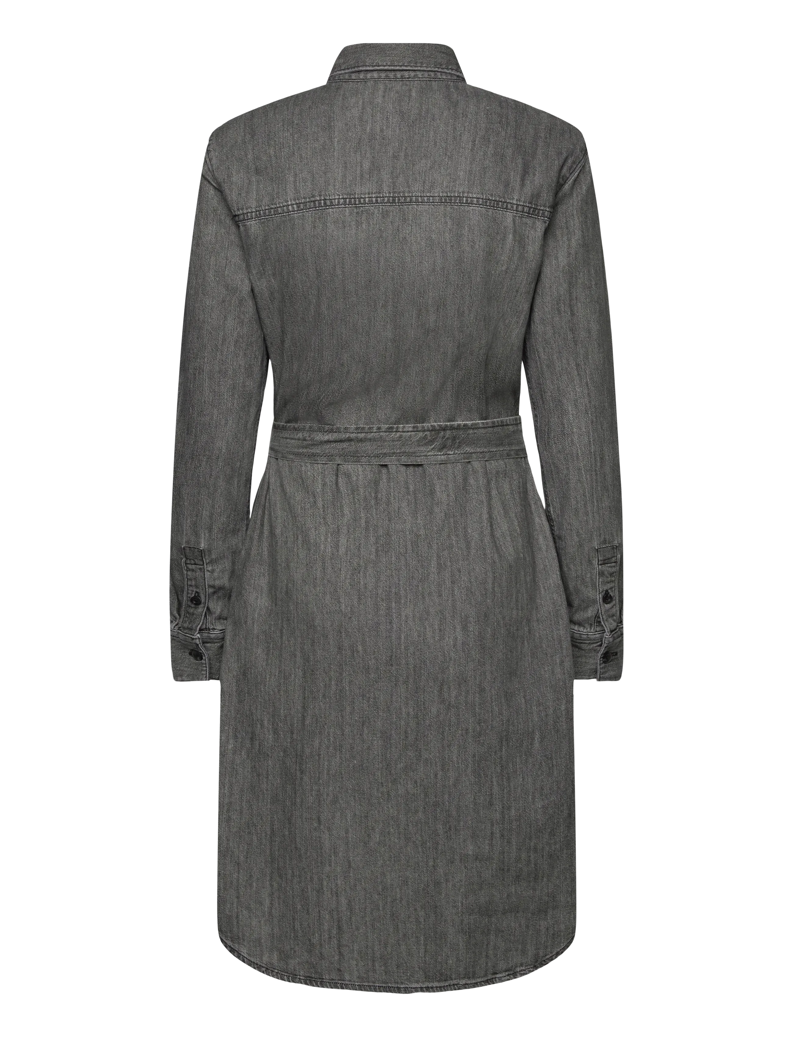 Lee Jeans - ALL PURPOSE SHIRT DRESS - cowboykjoler - asphalt black - 2