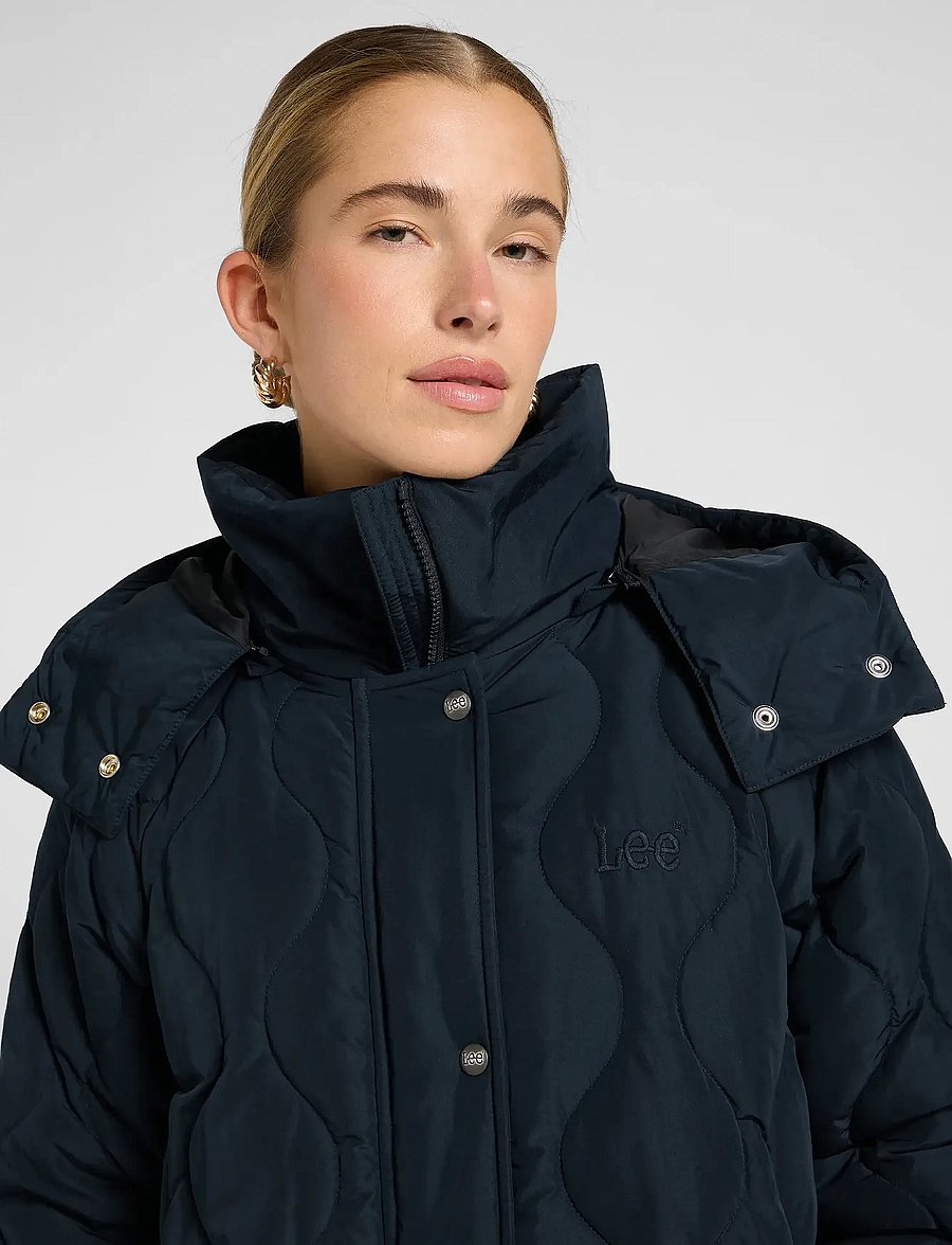 Lee Jeans - LONG PUFFER - vestes d'hiver - unionall black - 5