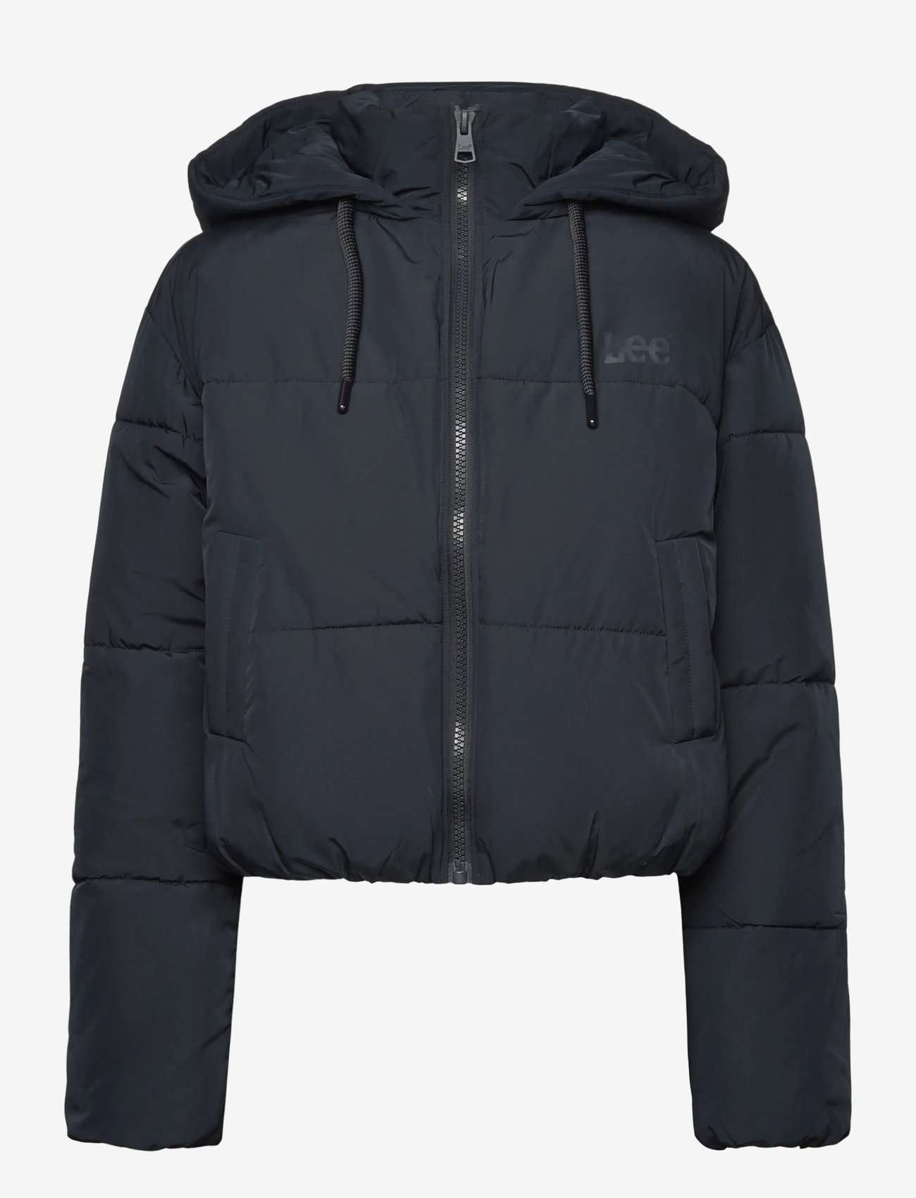 Lee Jeans - HOODED PUFFER JACKET - winterjacken - unionall black - 1
