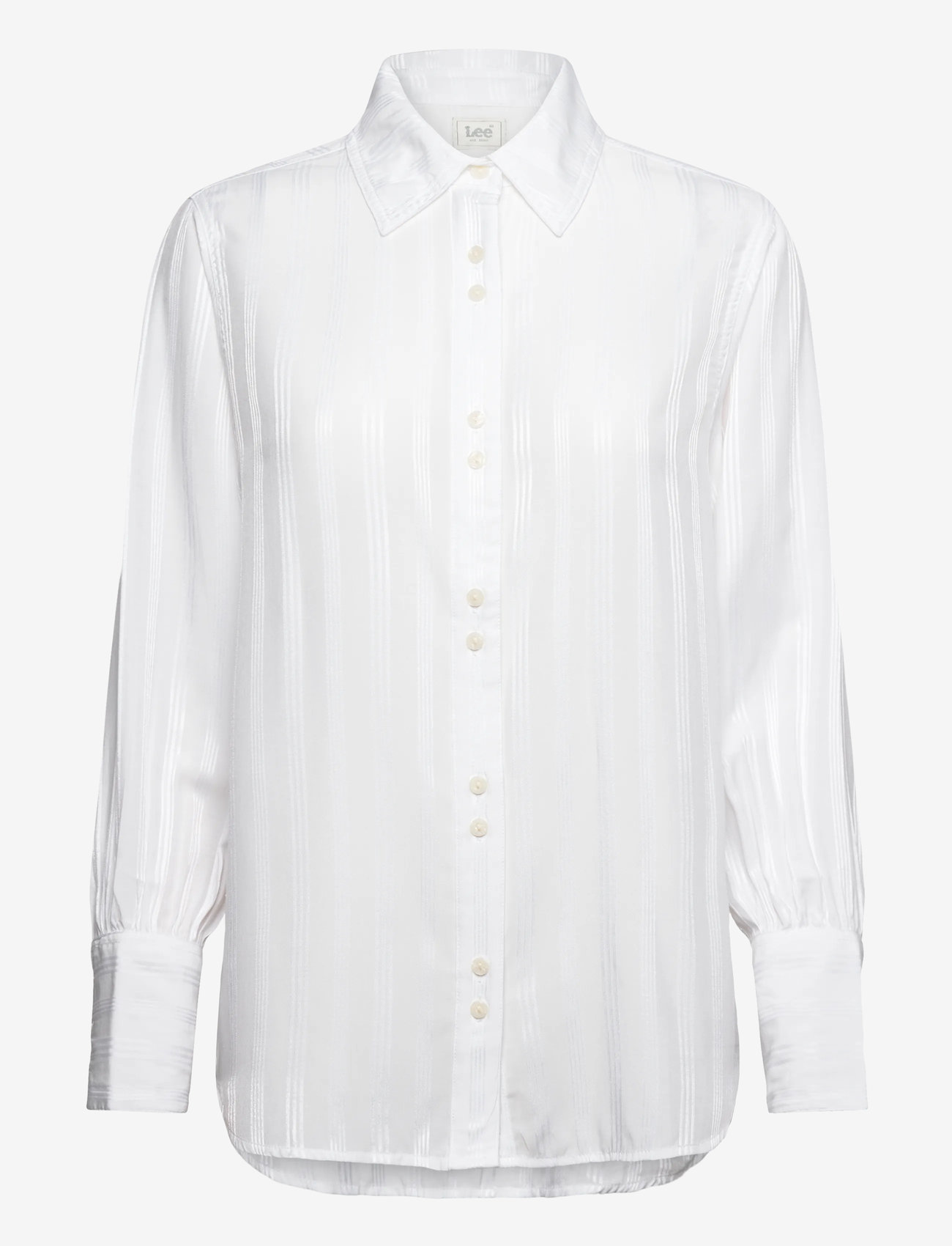 Lee Jeans - BALLOON SLEEVE SHIRT - langärmlige hemden - bright white - 1