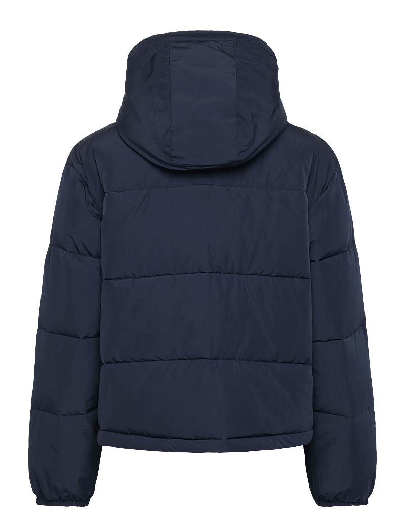 Lee Jeans - SHORT PUFFER WITH HOOD - dunjakker - rivet navy - 1